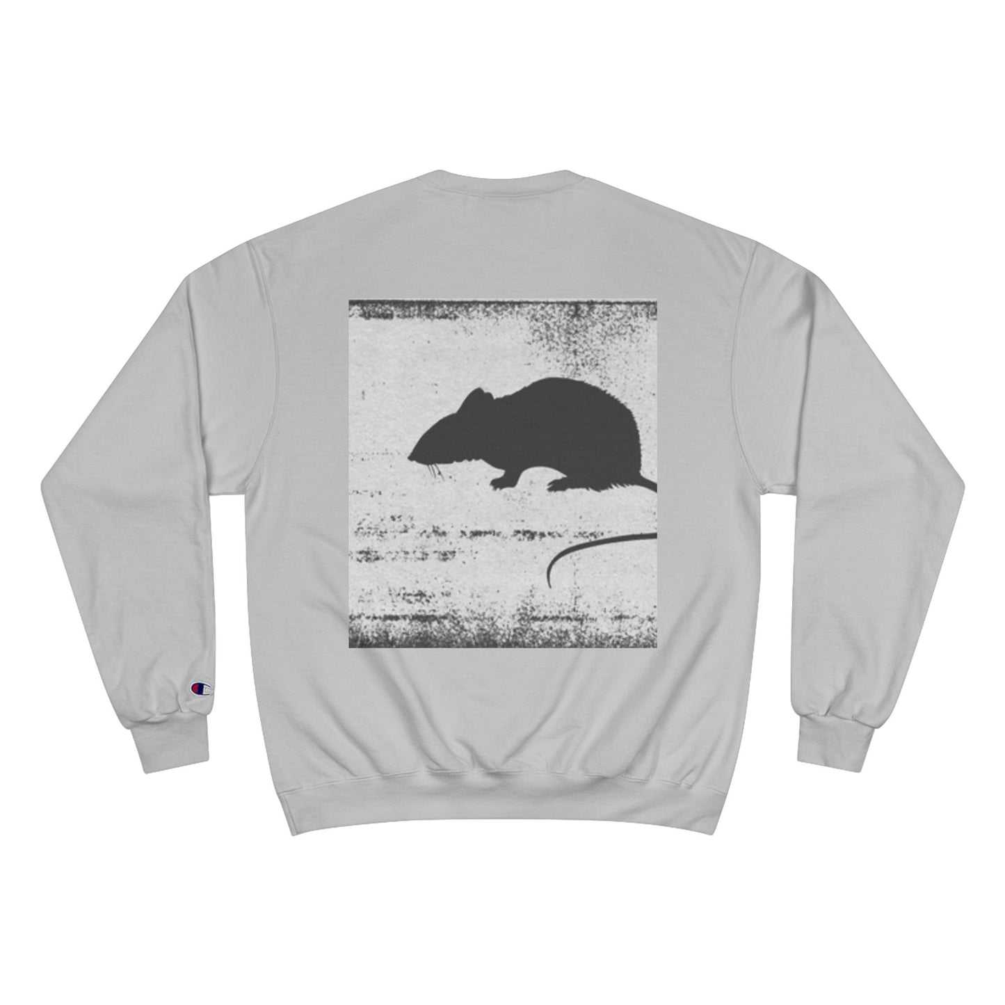 Vintage Style Rat Champion Sweatshirt - Cozy Layer for Animal Lovers