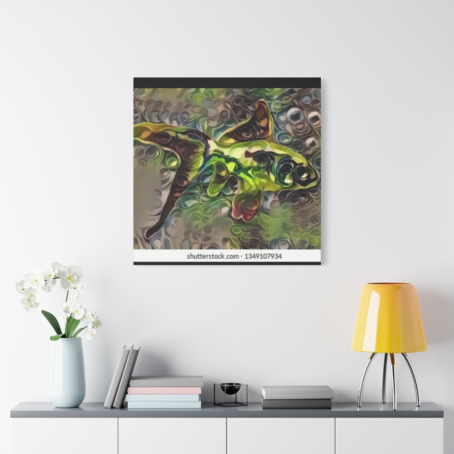 Abstract Nature Canvas Art - Stretched Matte Wall Decor
