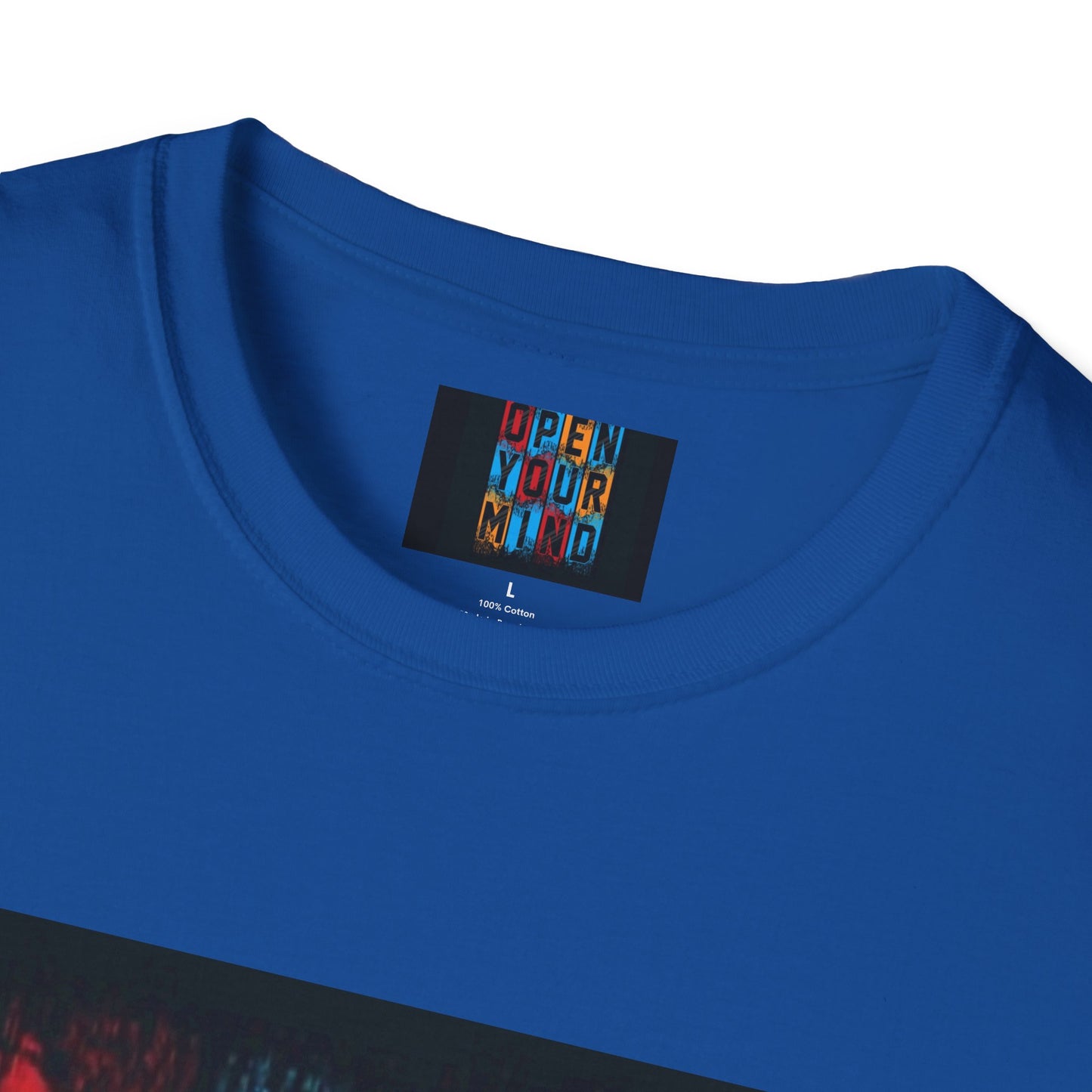 Open Your Mind Unisex Softstyle T-Shirt - Inspiring Wear for Creative Souls