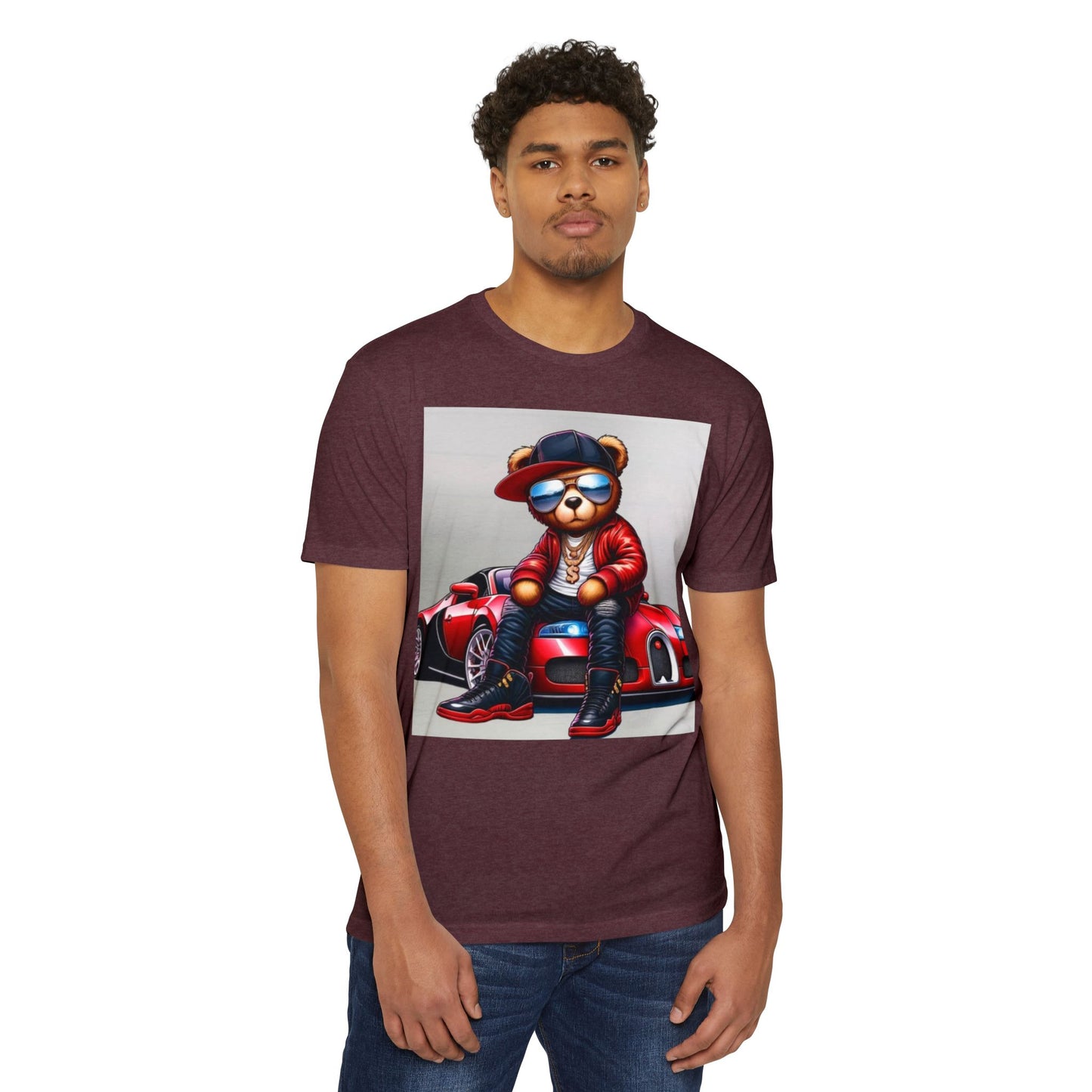 Cool Bear Streetwear T-Shirt - Unisex Graphic Tee for Car Enthusiasts