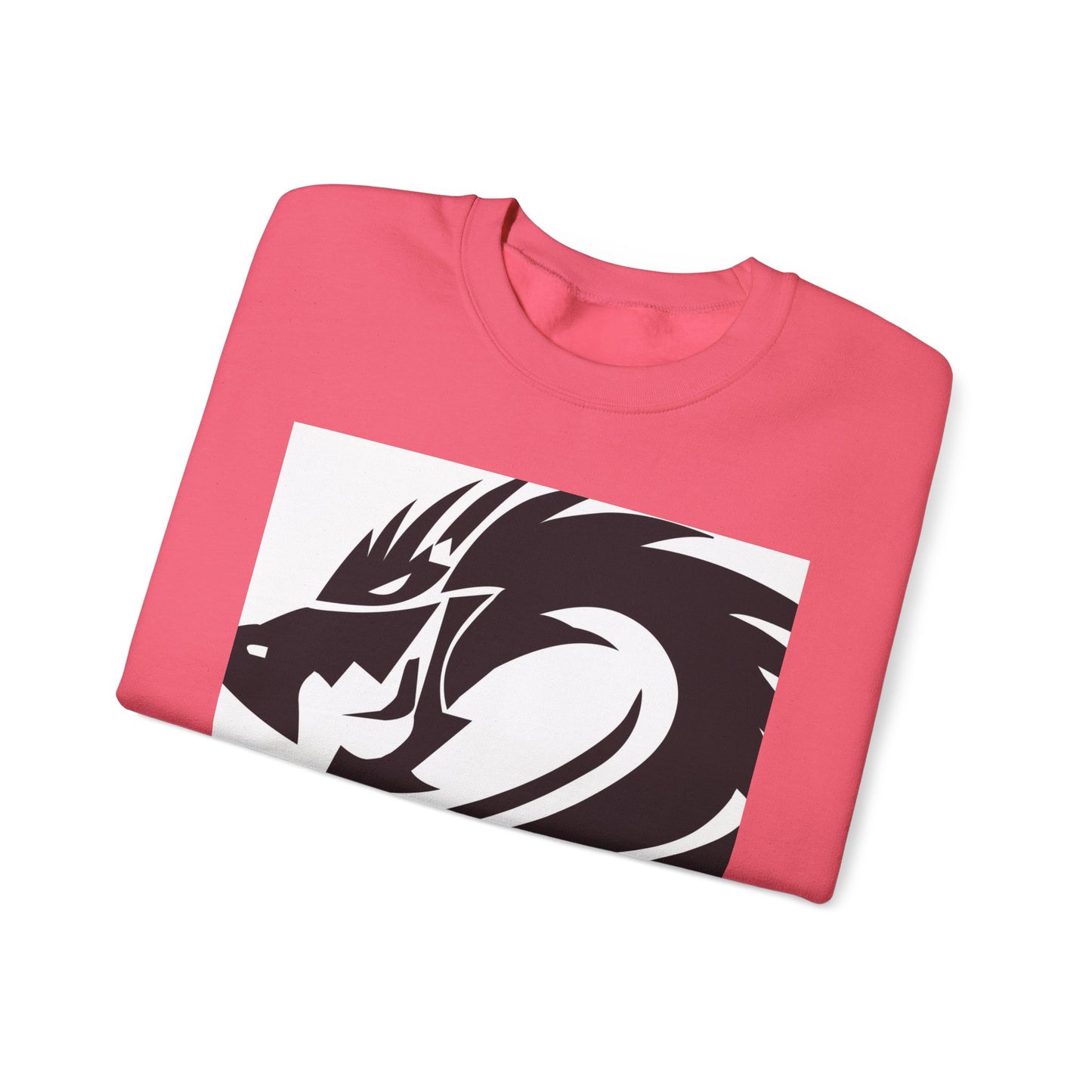 Dragon Graphic Unisex Heavy Blend Sweatshirt - Cozy and Stylish for Fantasy Enthusiasts