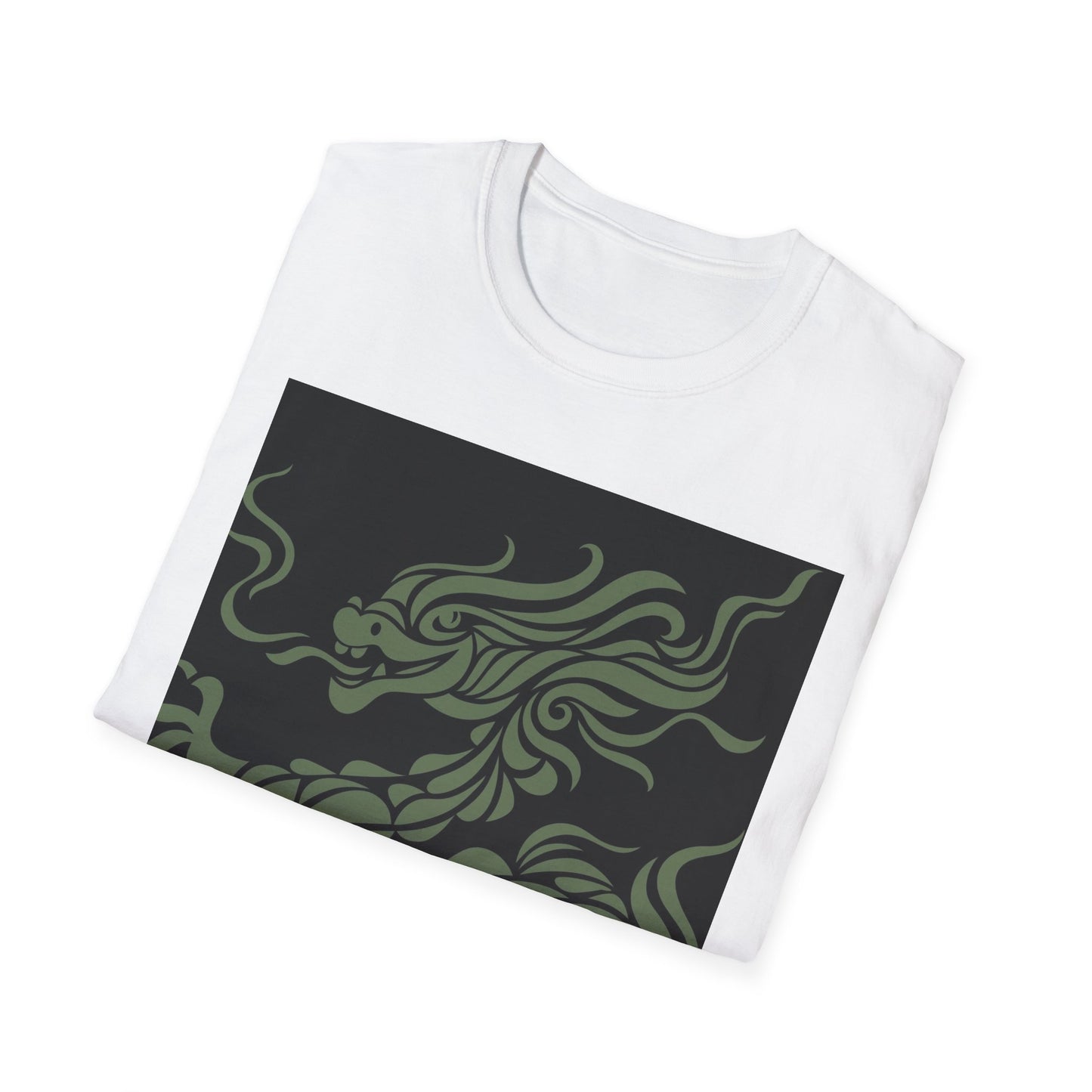 Mythical Chinese Dragon Unisex Softstyle T-Shirt