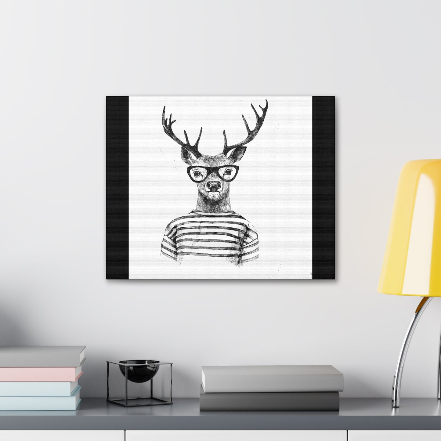Whimsical Deer Canvas Gallery Wraps - Unique Home Decor for Animal Lovers