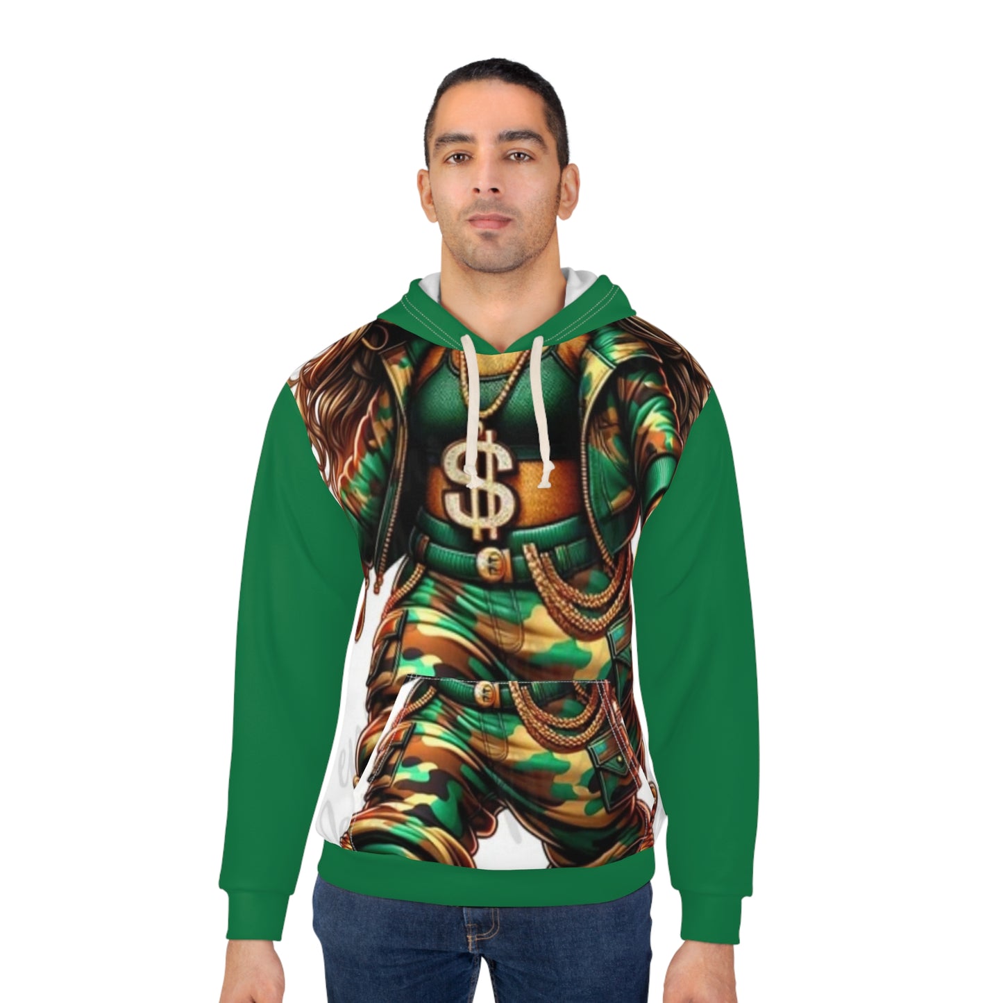 Trendy Unisex Pullover Hoodie with Bear Graphic - Perfect for Casual Wear and Gifting