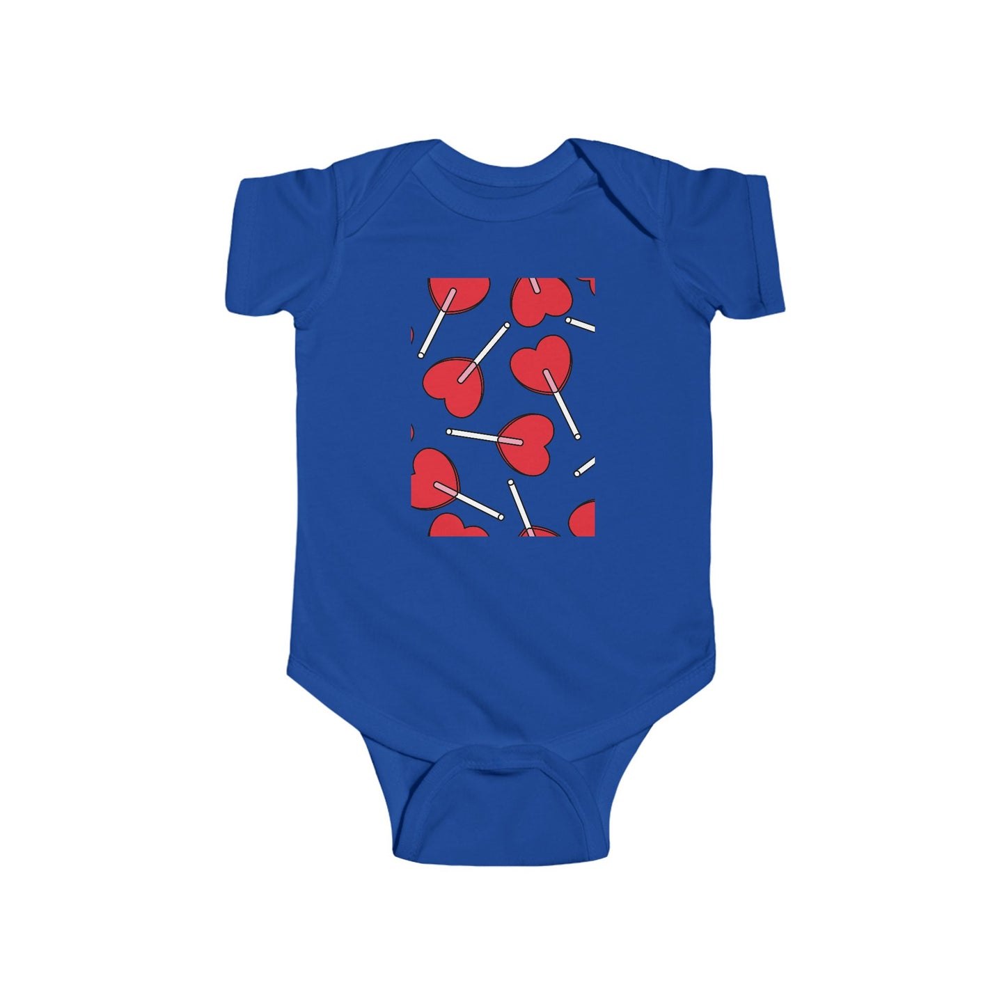 Cute Hearts Infant Bodysuit - Perfect for Baby Showers and Valentine's Day