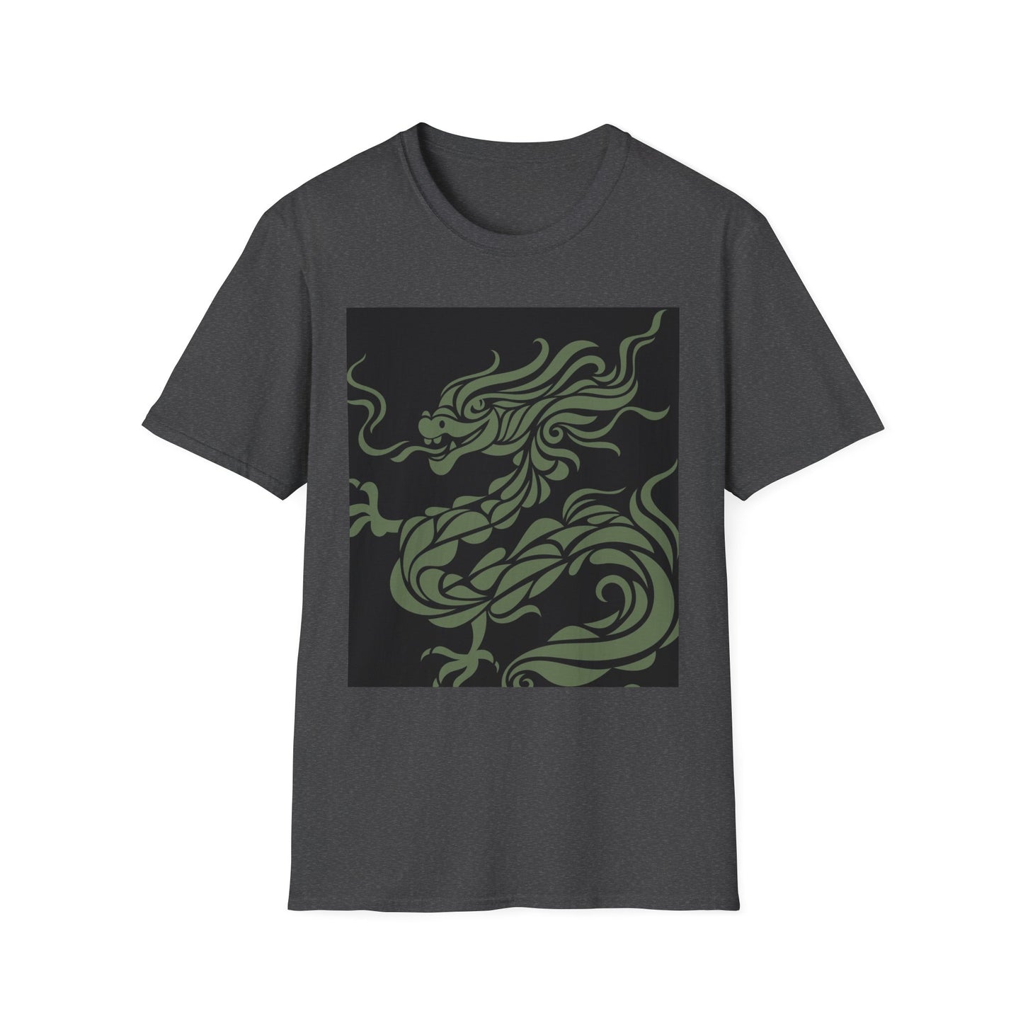 Mythical Chinese Dragon Unisex Softstyle T-Shirt