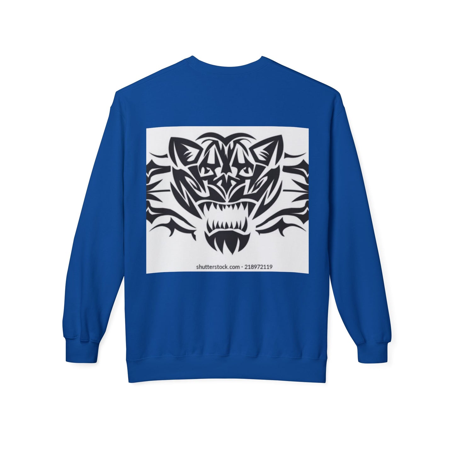 Fierce Tiger Graphic Sweatshirt for Nature Lovers