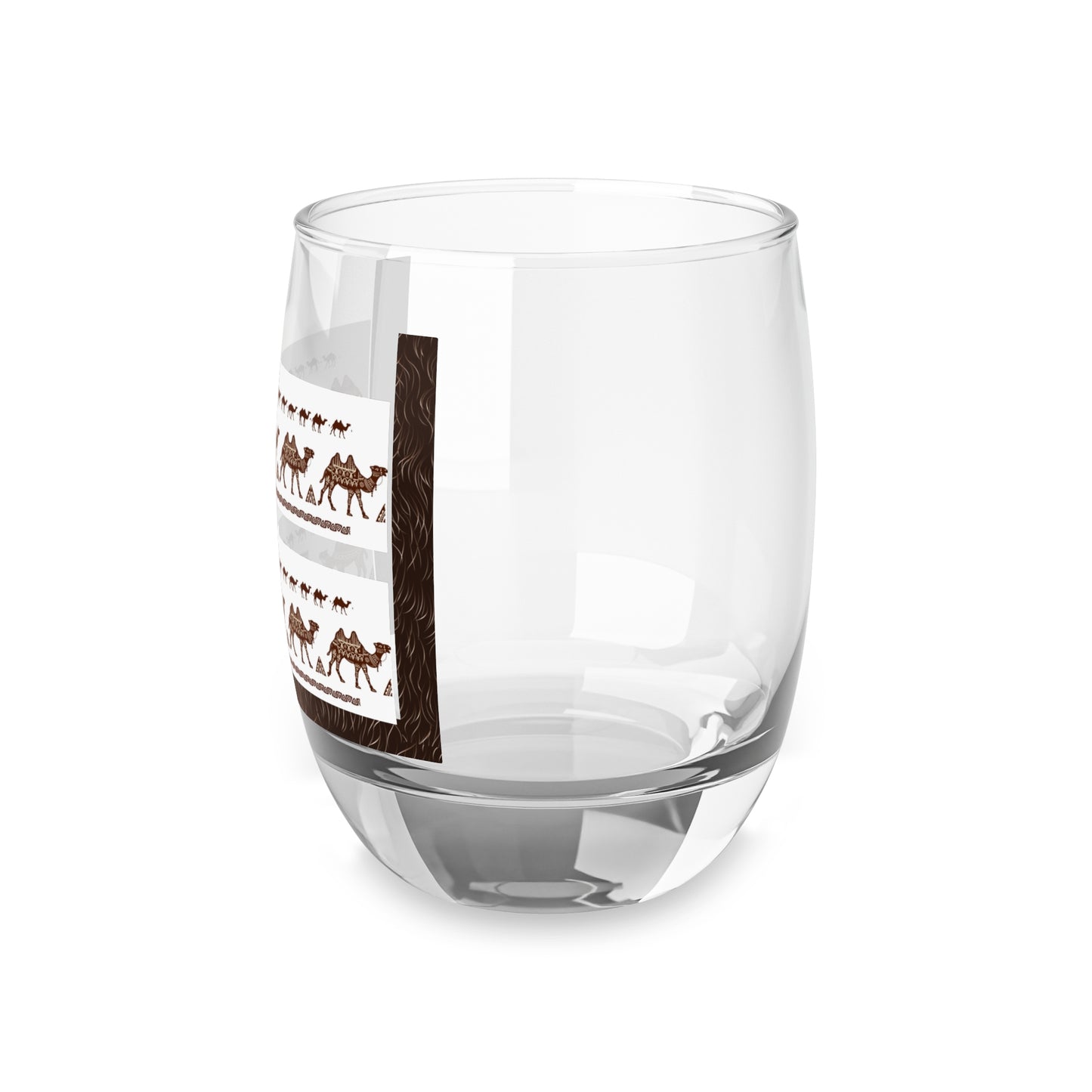 Rustic Whiskey Glass with Camel Design - Perfect Gift for Whiskey Lovers & Outdoor Enthusiasts