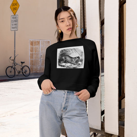 Women's Cropped Fleece Pullover