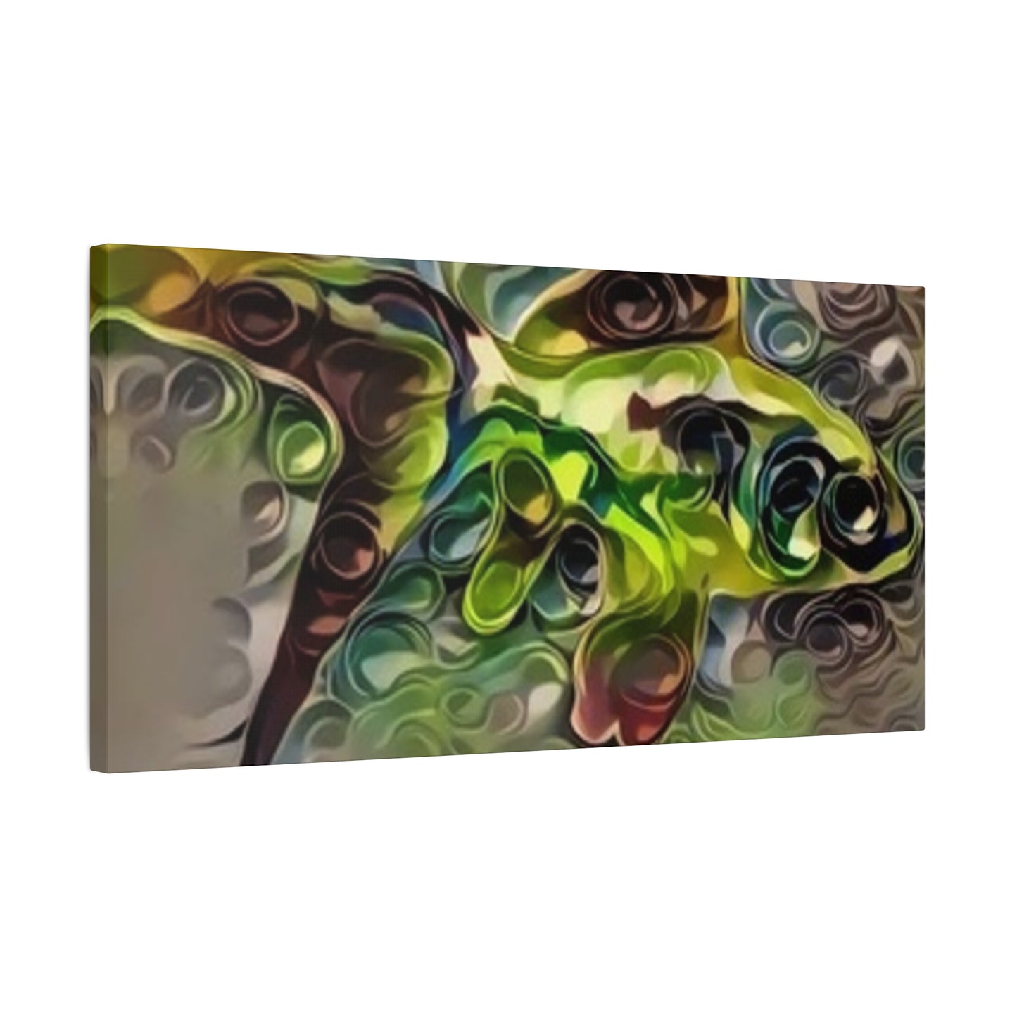 Abstract Nature Canvas Art - Stretched Matte Wall Decor