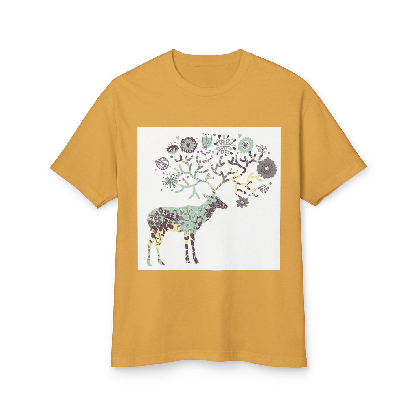 Nature-Inspired Unisex Cotton Tee - Tree of Life Design