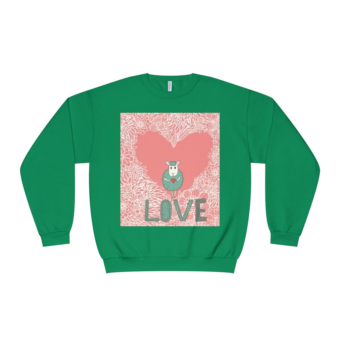 Love-Themed Unisex NuBlend® Crewneck Sweatshirt