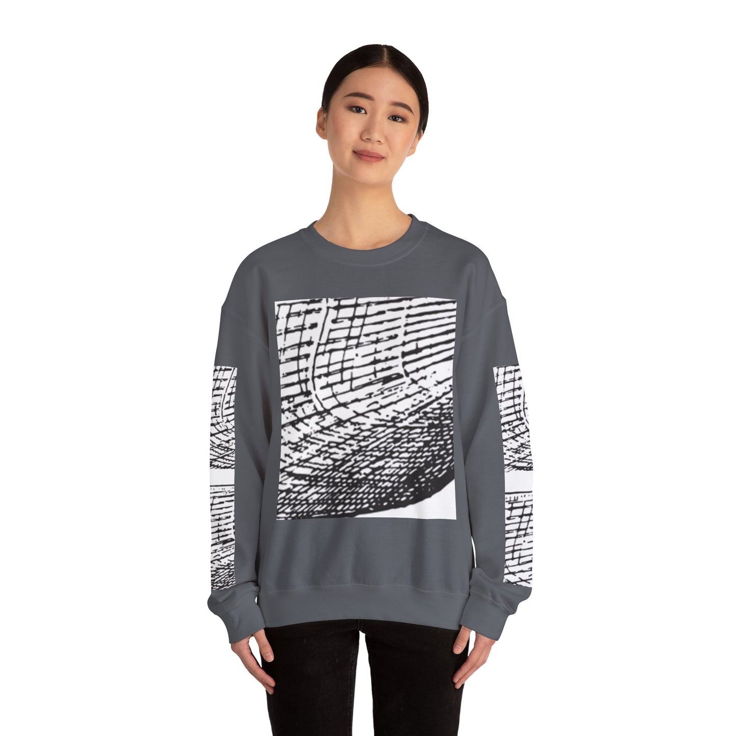 Artistic Unisex Crewneck Sweatshirt - Abstract Design for Cozy Vibes