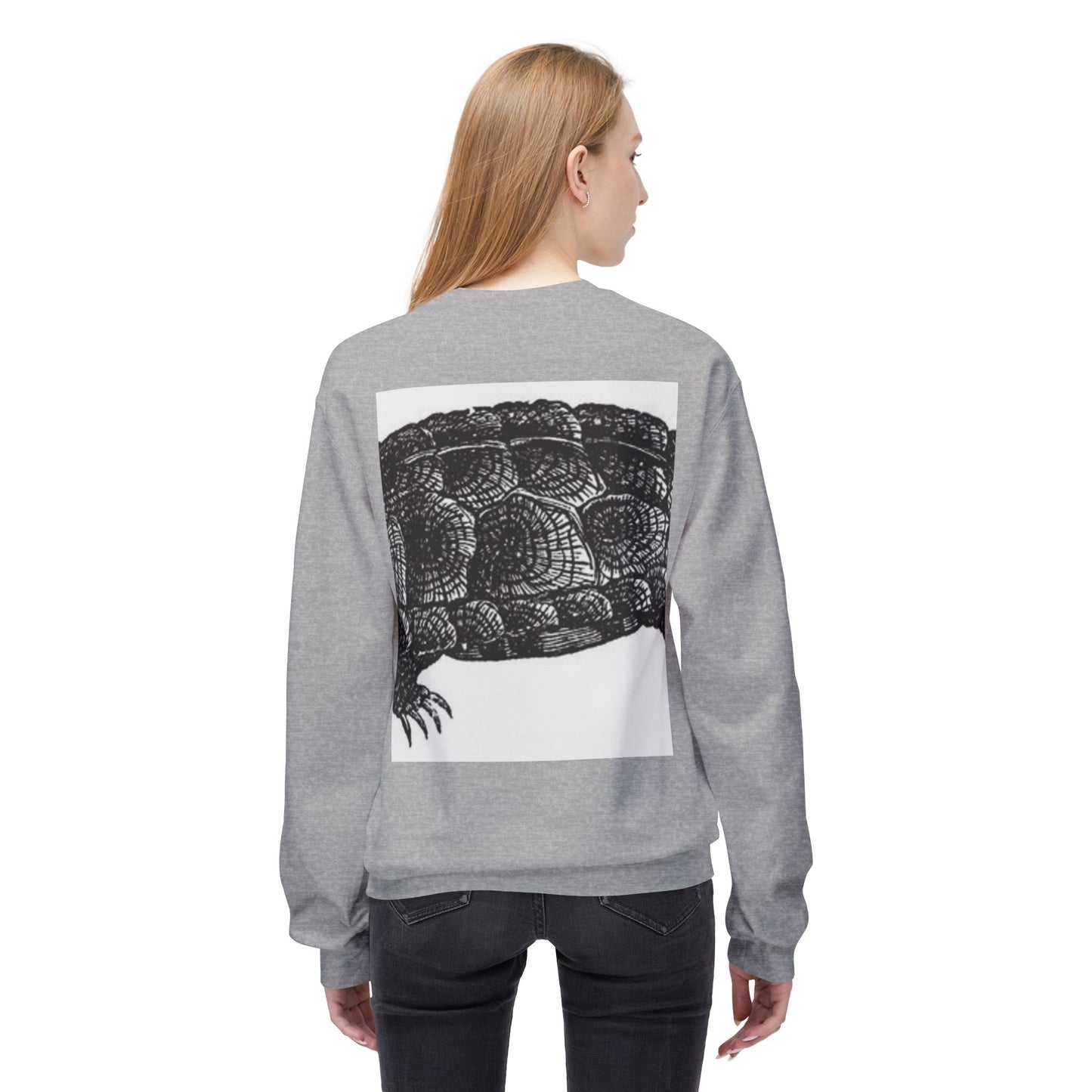 Cozy Turtle Graphic Sweatshirt - Unique Wildlife Apparel