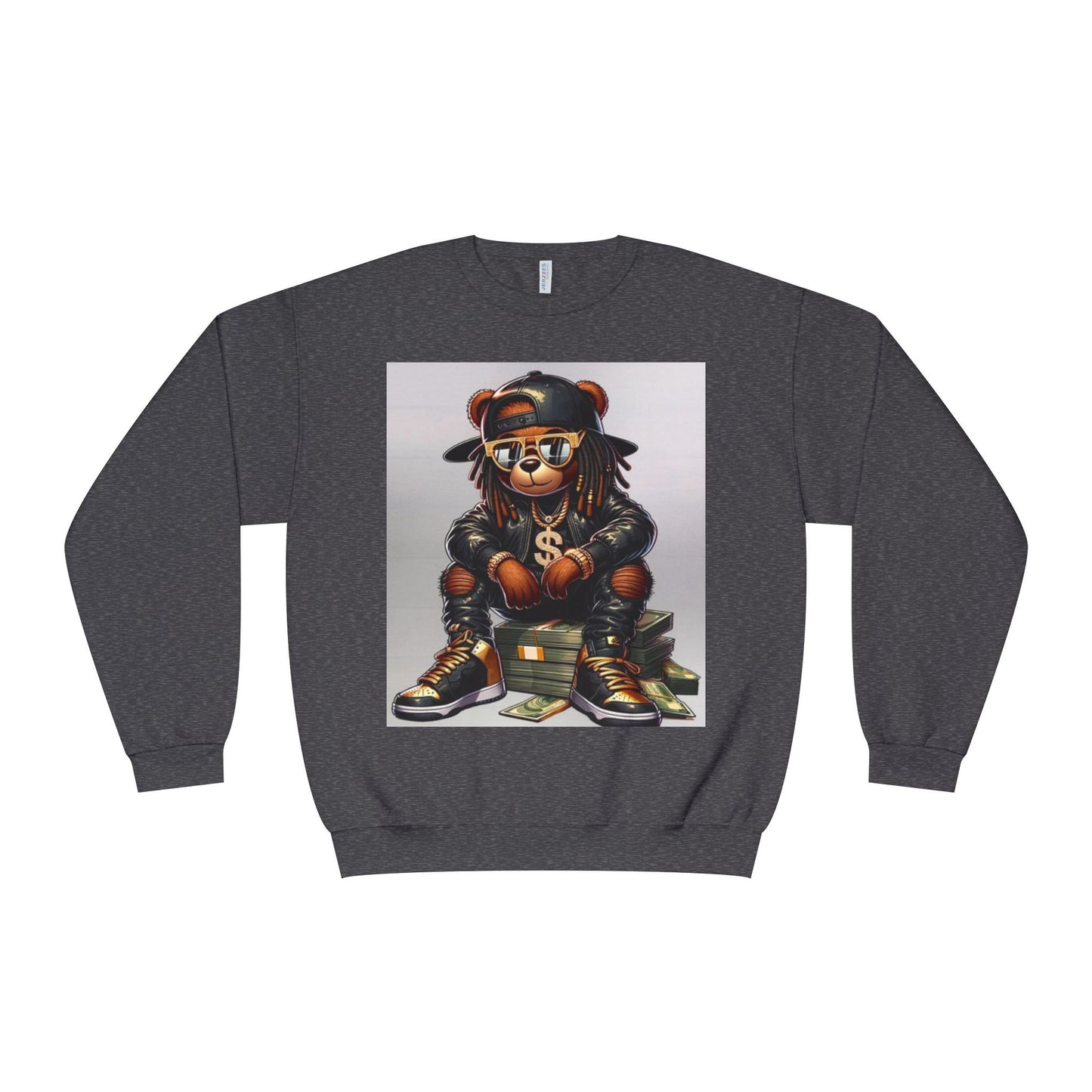 Cool Bear Money Crewneck Sweatshirt