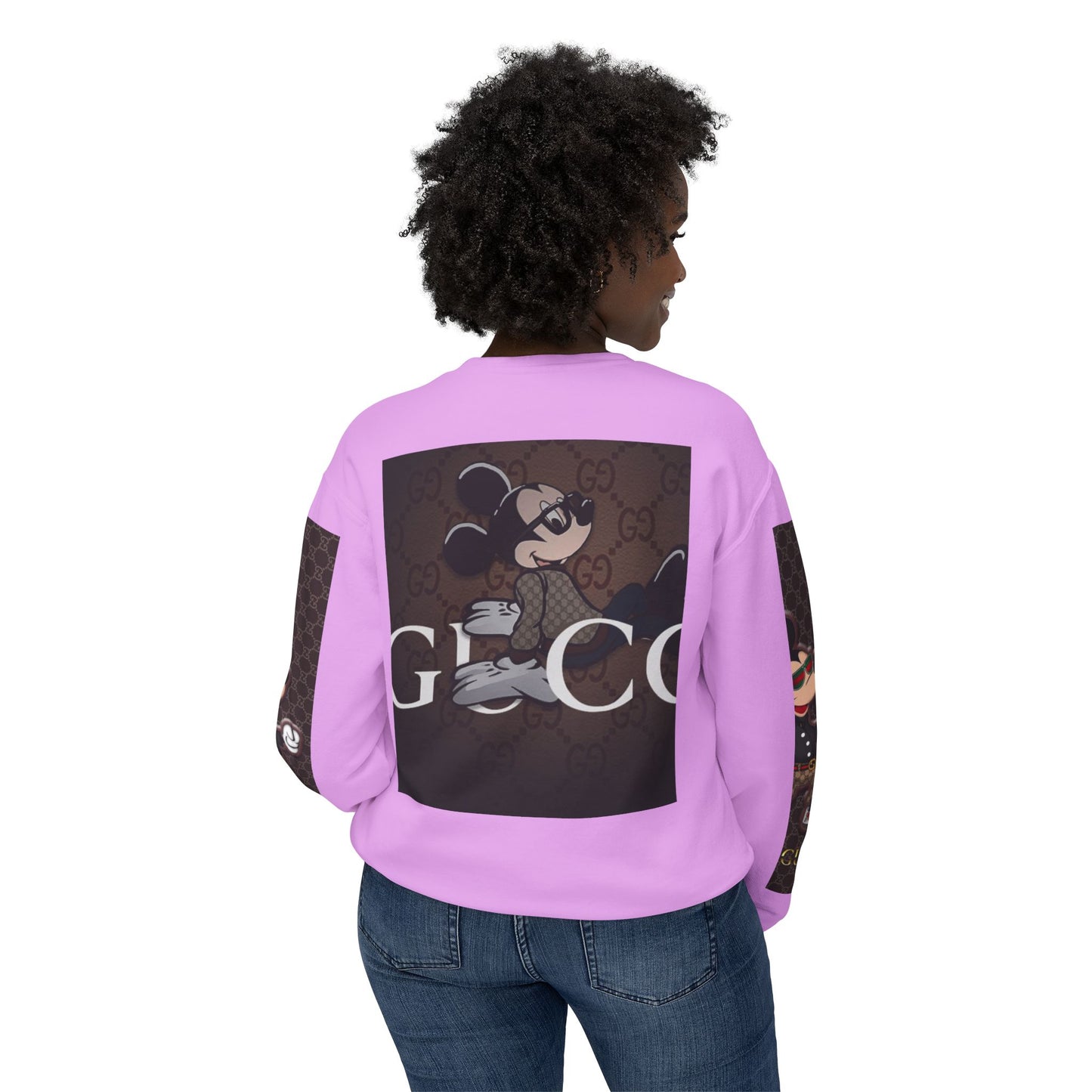 Mickey Mouse Stylish Crewneck Sweatshirt - Unisex Luxury Fashion