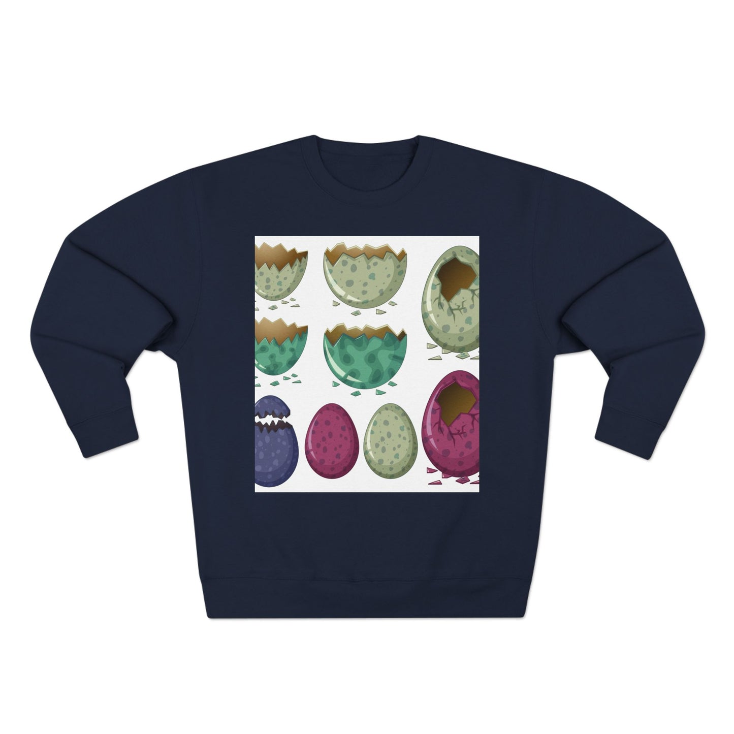 Whimsical Dinosaur Egg Unisex Crewneck Sweatshirt