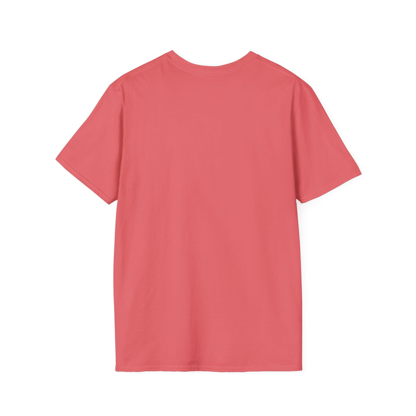 Bold Floral Art Unisex Softstyle T-Shirt