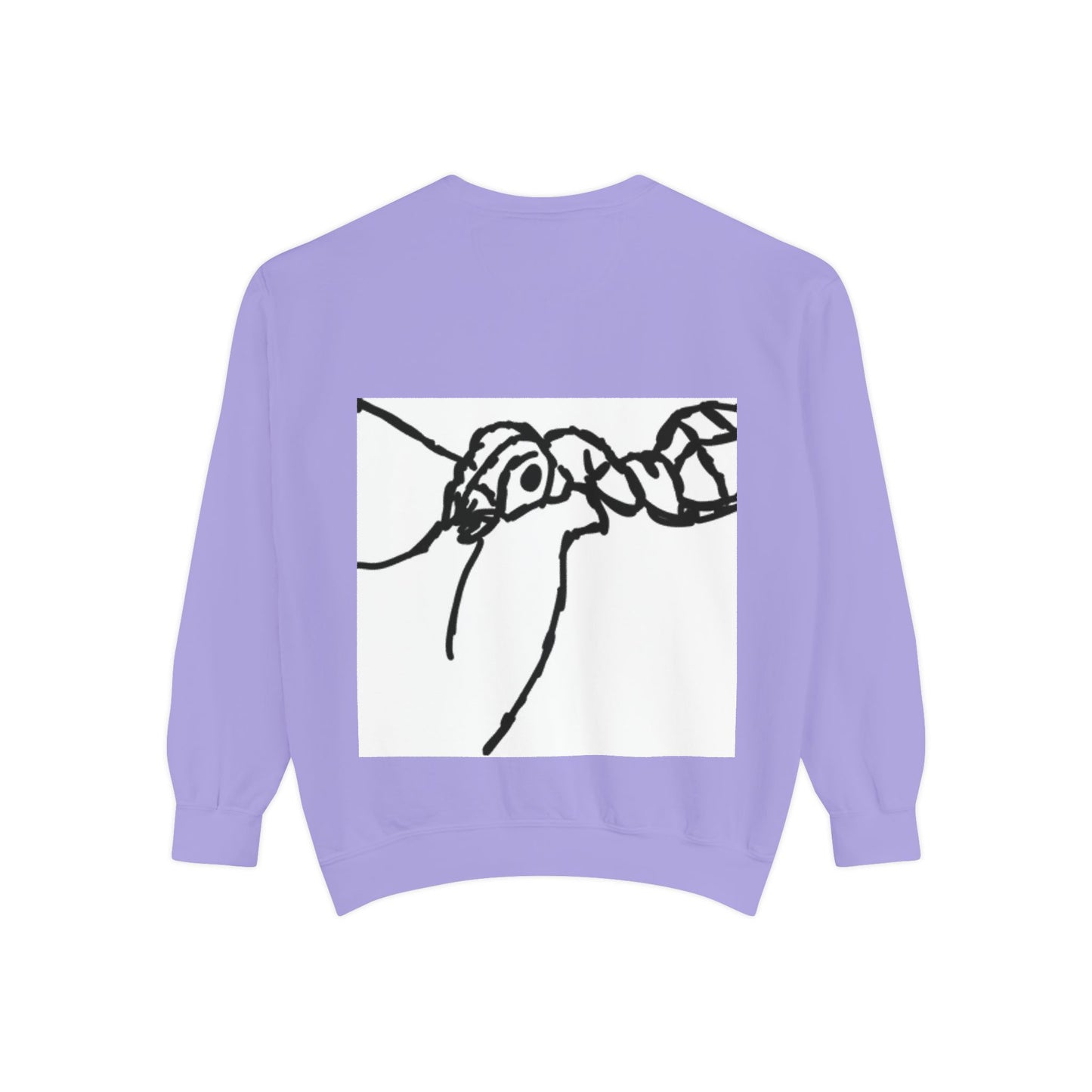 Ant-Inspired Unisex Garment-Dyed Sweatshirt - Unique Nature Lover Gift