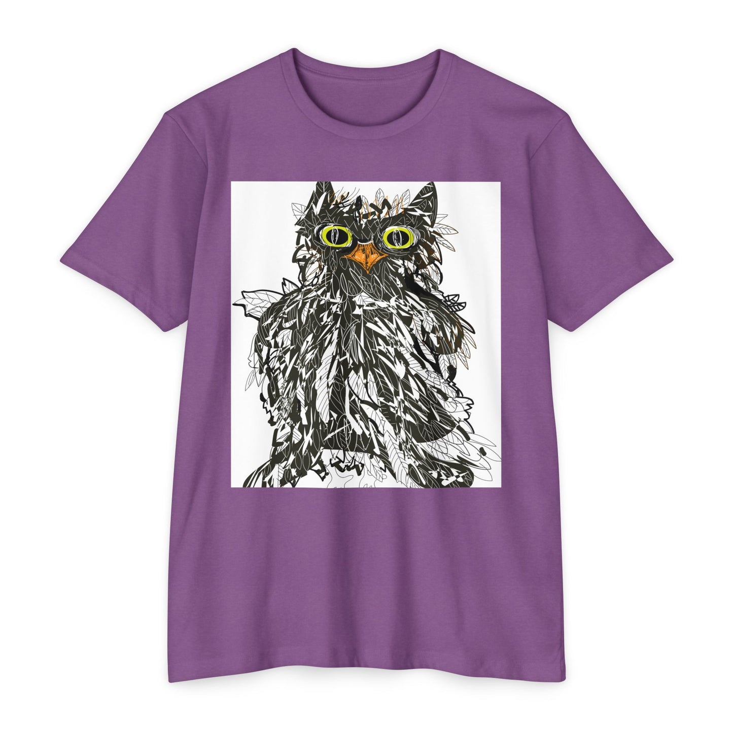 Whimsical Cat Graphic Unisex T-Shirt - Fun & Artsy Apparel