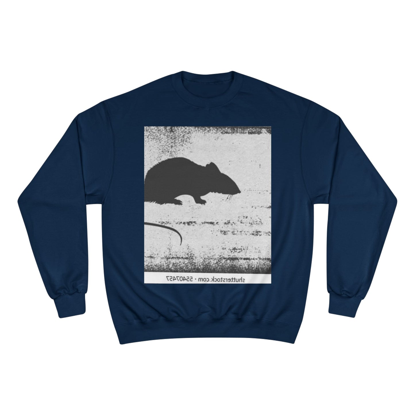 Vintage Style Rat Champion Sweatshirt - Cozy Layer for Animal Lovers