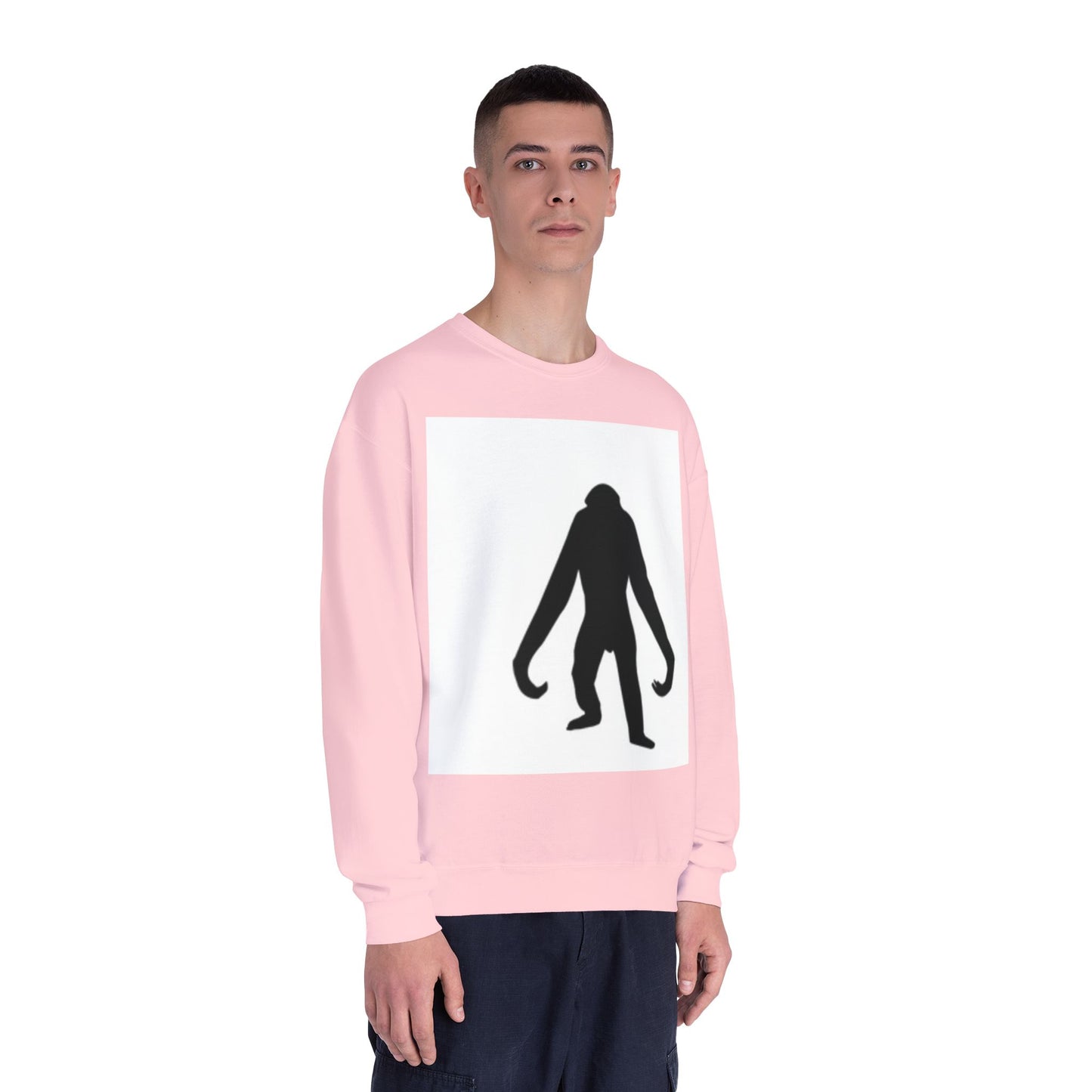 Sasquatch Silhouette Unisex Crewneck Sweatshirt - Cozy & Fun