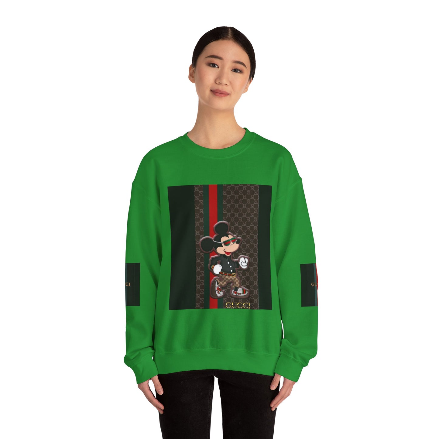 Limited Edition Gucci Inspired Mickey Mouse Crewneck Sweatshirt