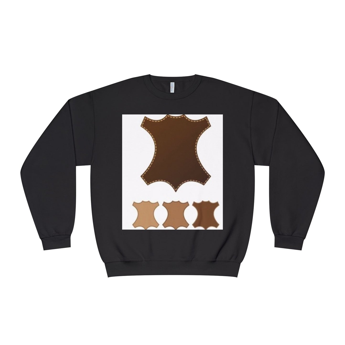 Artisan Leather Pattern Unisex Crewneck Sweatshirt