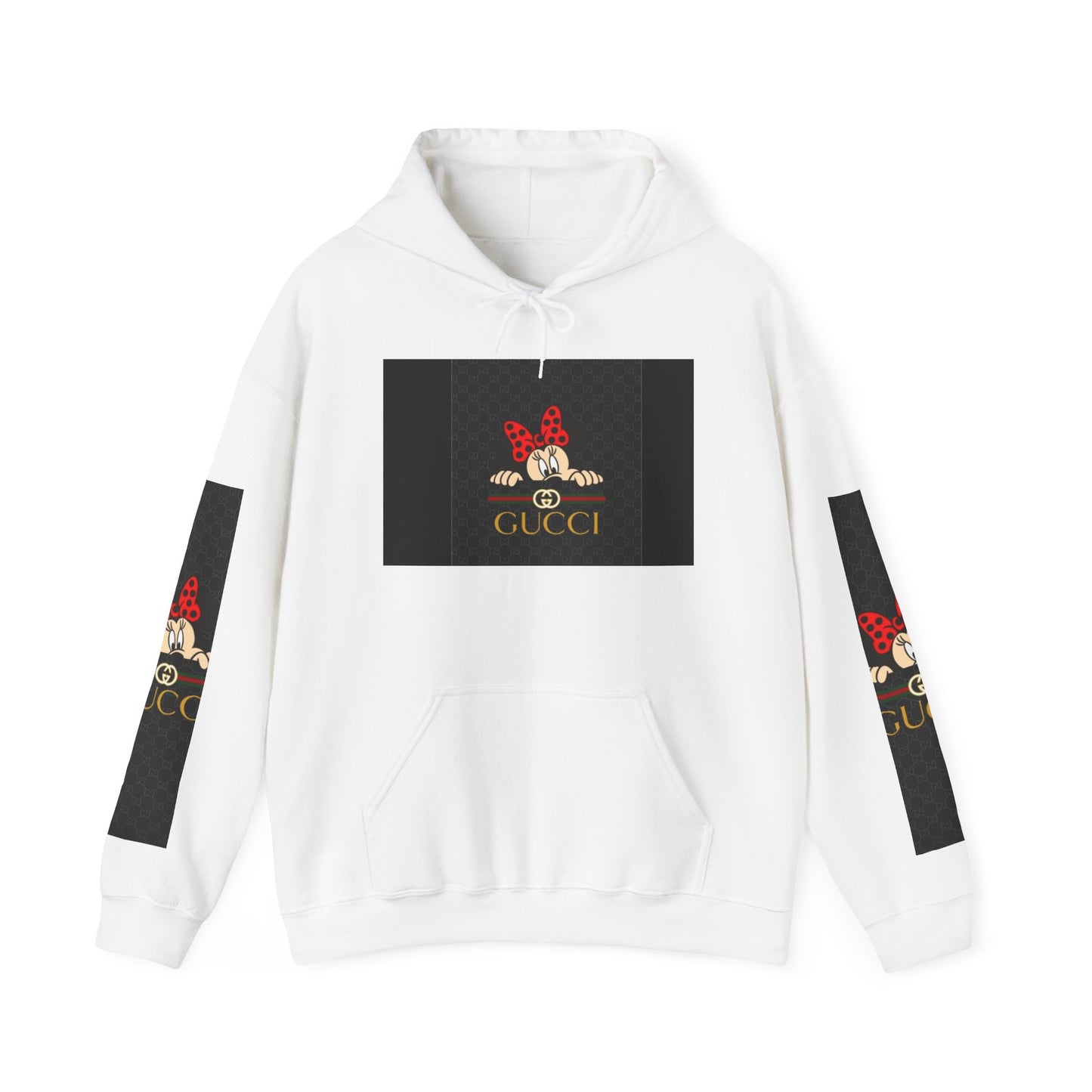 Gucci-Inspired Minnie Mouse Hooded Sweatshirt for Disney Fans