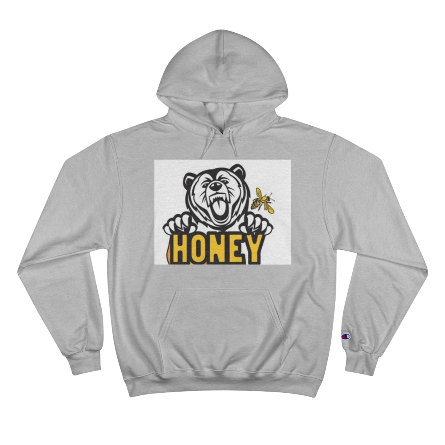 Honey Bear Champion Hoodie - Fun & Cozy Streetwear