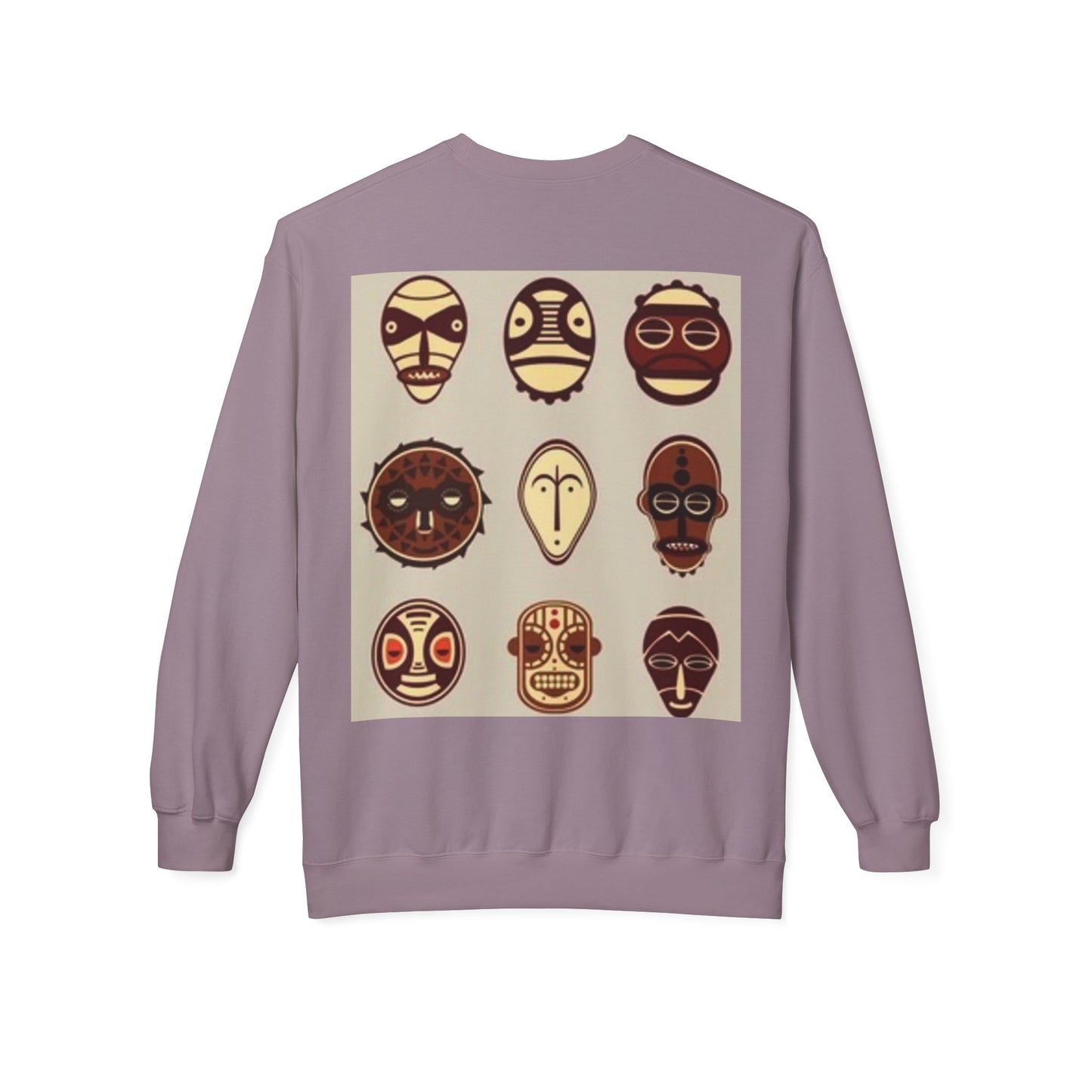 Artistic Horse Illustration Fleece Crewneck Sweatshirt - Unisex