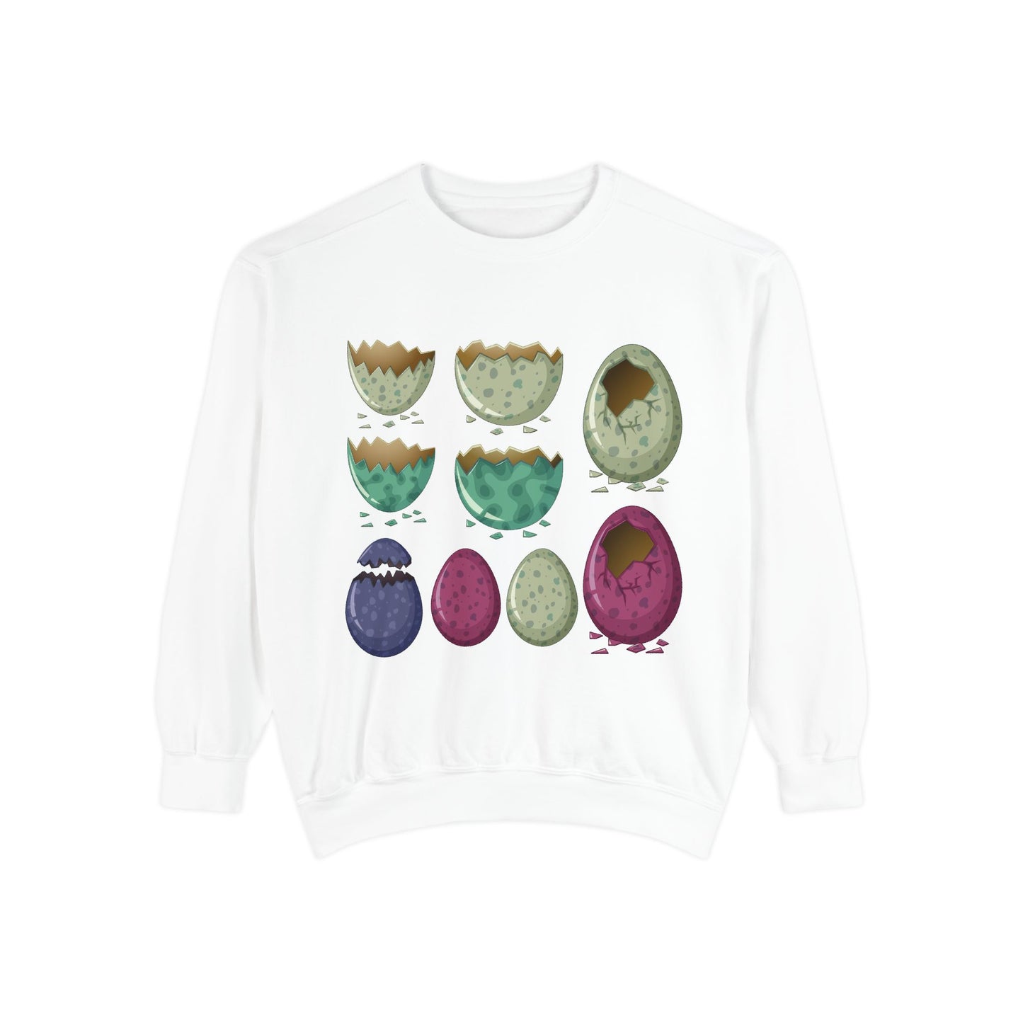 Cute Egg Hatching Unisex Sweatshirt - Cozy & Playful Design