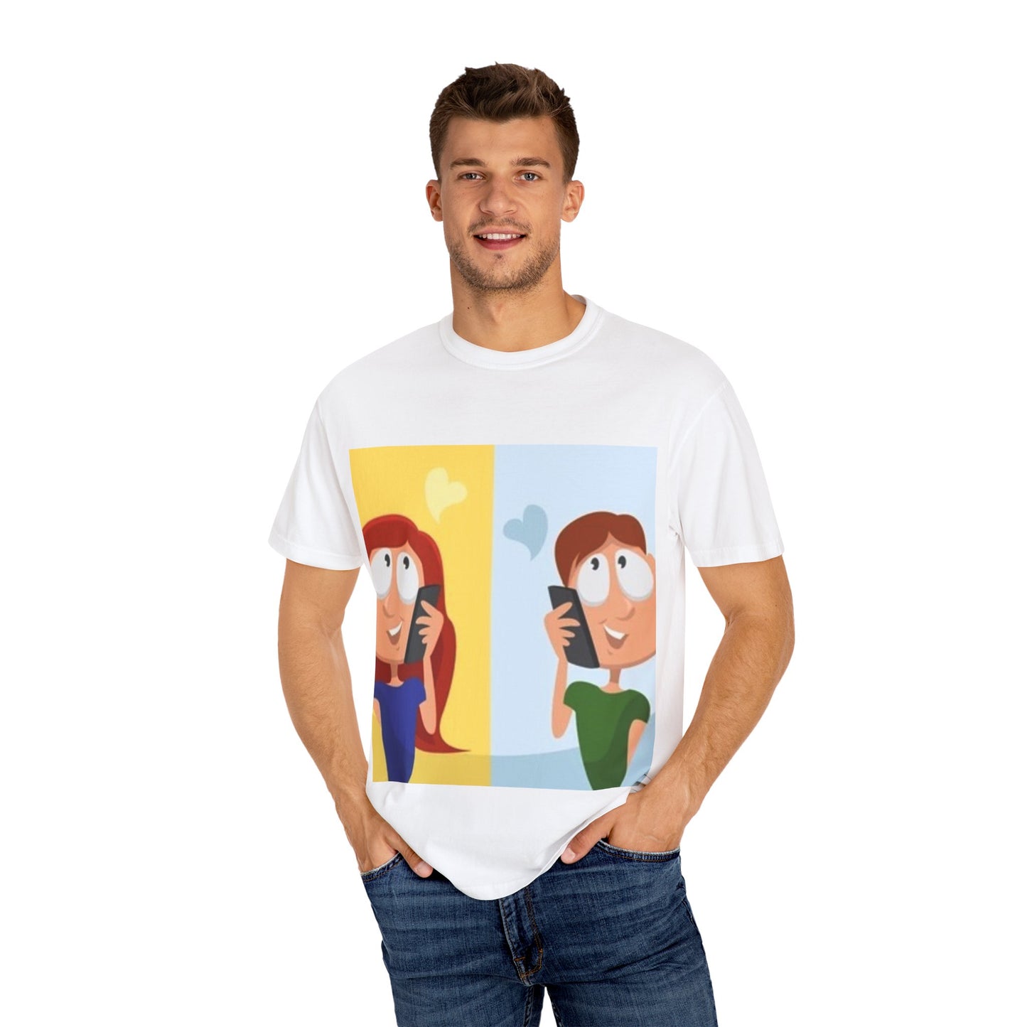 Cute Conversations Unisex Garment-Dyed T-Shirt