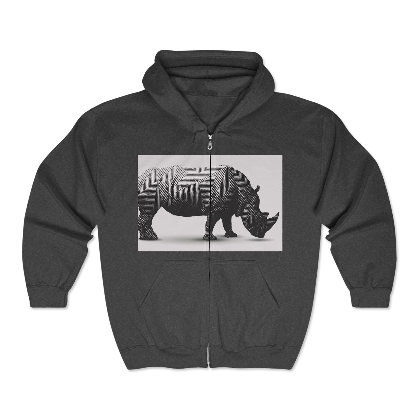 Unisex Heavy Blend™ Full Zip Hooded Sweatshirt