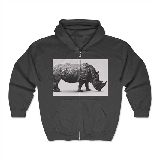 Unisex Heavy Blend™ Full Zip Hooded Sweatshirt
