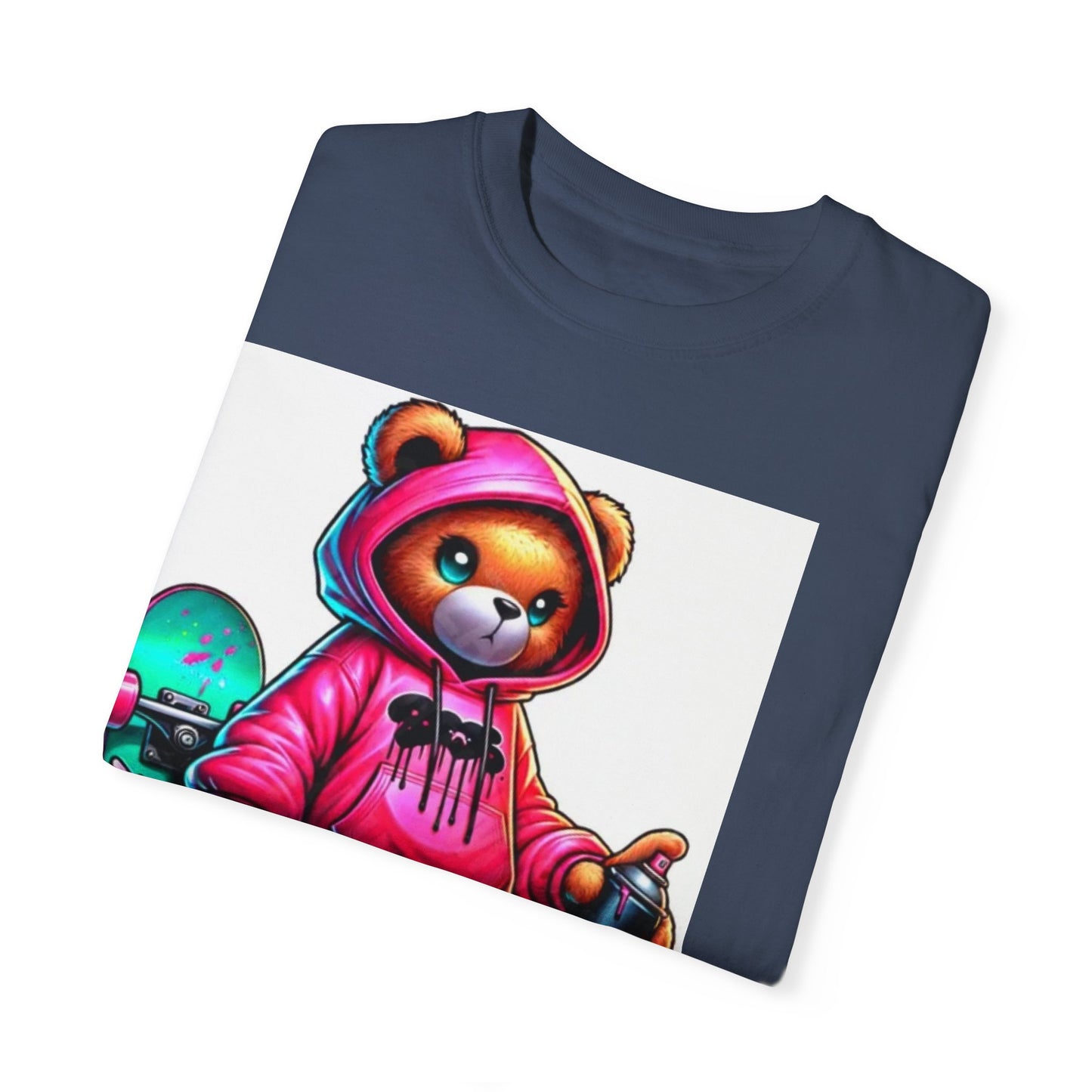 Graffiti Bear Unisex T-Shirt - Cool Streetwear Design for Skateboard Lovers