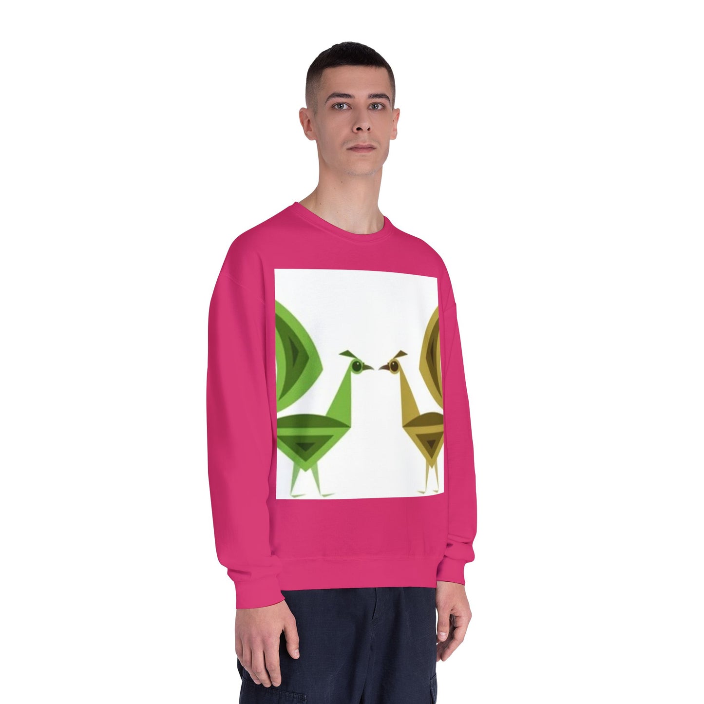 Colorful Wildlife Crewneck Sweatshirt - Unisex Casual Wear