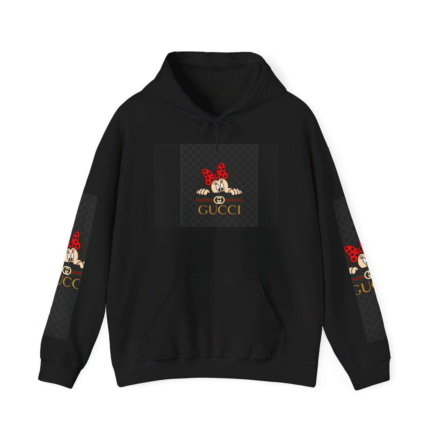 Gucci-Inspired Minnie Mouse Hooded Sweatshirt for Disney Fans