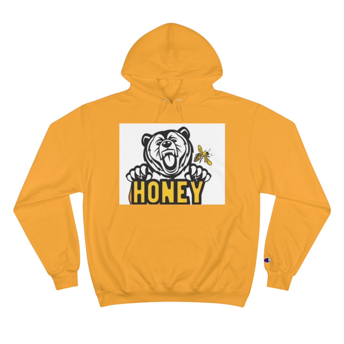 Honey Bear Champion Hoodie - Fun & Cozy Streetwear