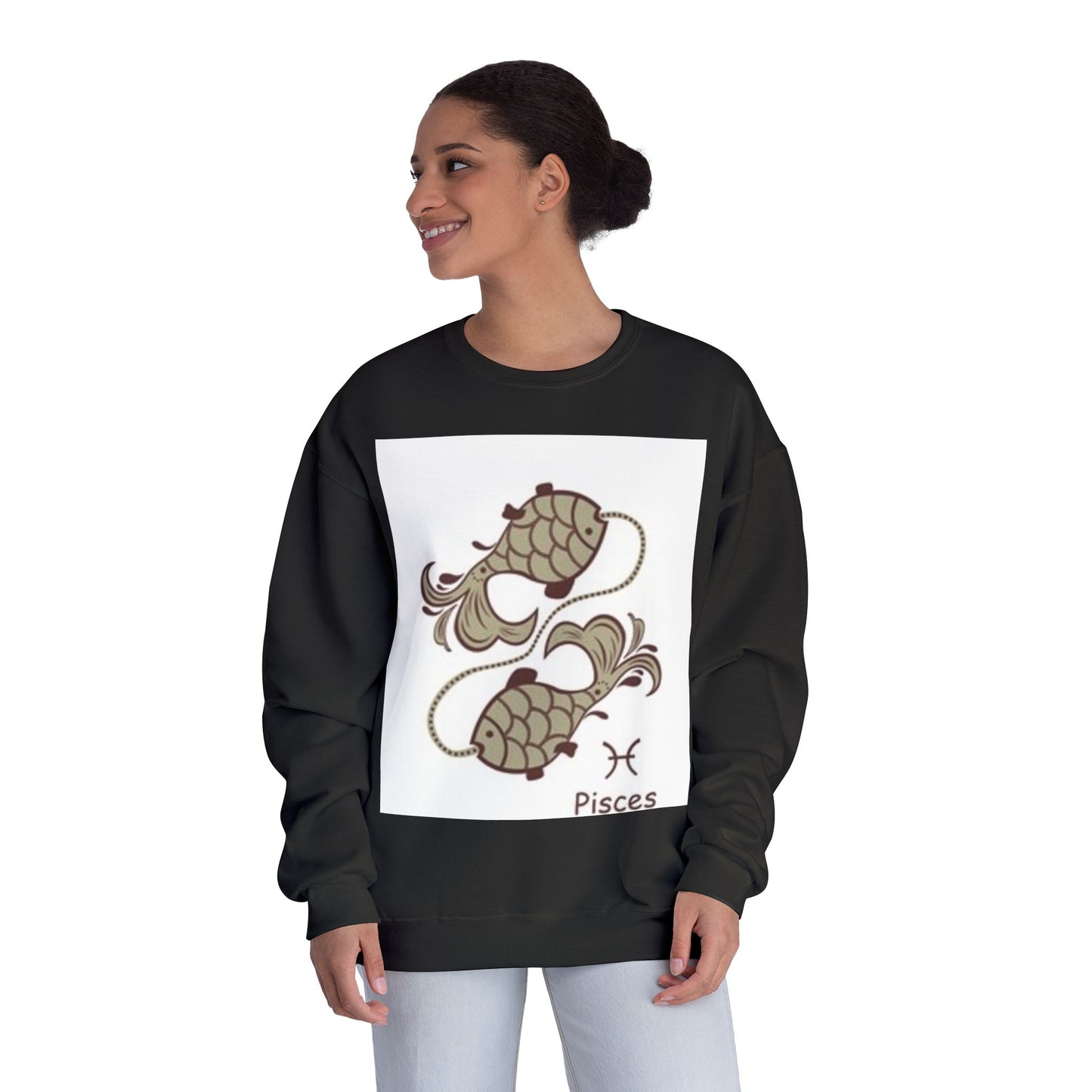 Pisces Zodiac Unisex Crewneck Sweatshirt - Cozy Astrology Apparel