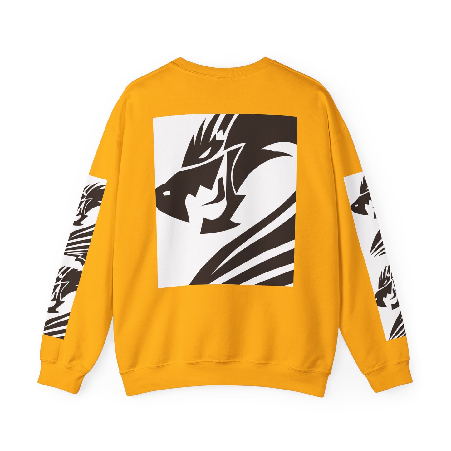 Dragon Graphic Unisex Heavy Blend Sweatshirt - Cozy and Stylish for Fantasy Enthusiasts
