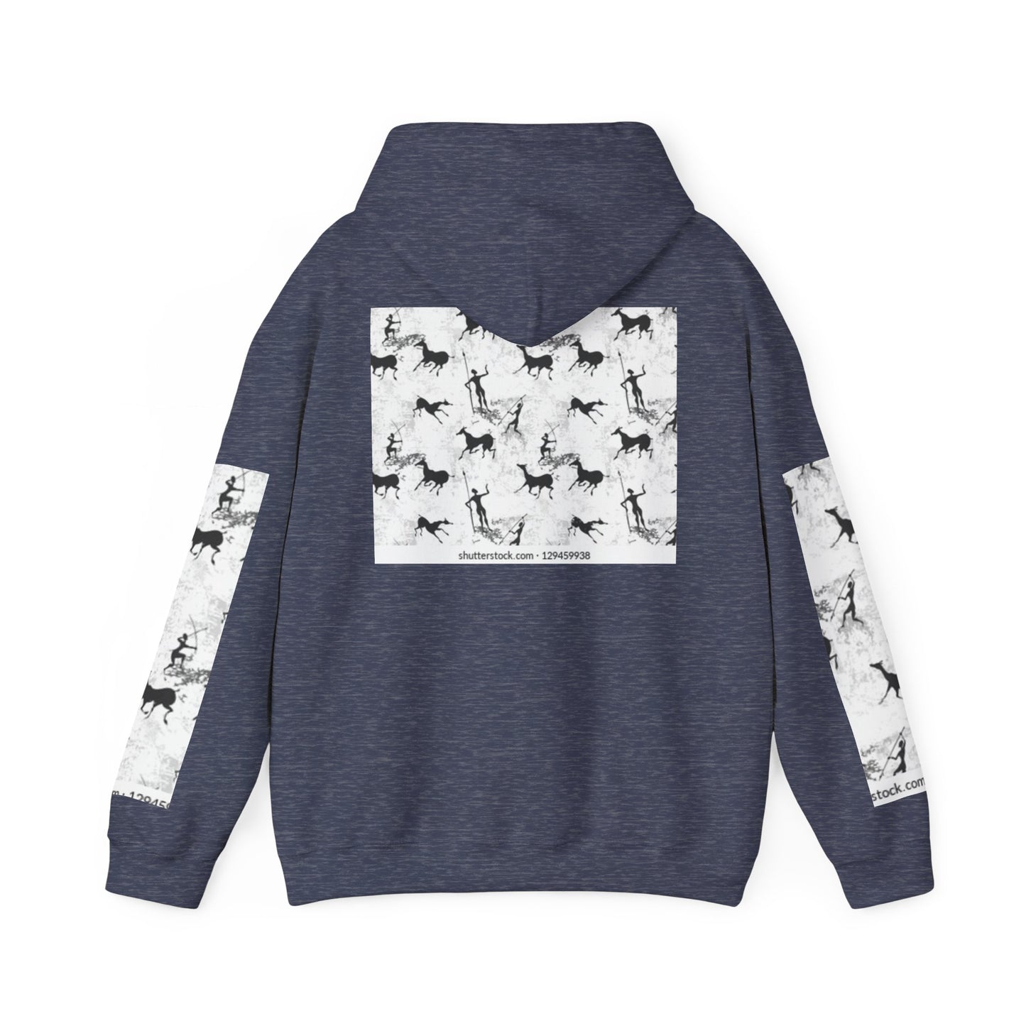 Unisex Heavy Blend Hooded Sweatshirt - Equestrian-Inspired Design
