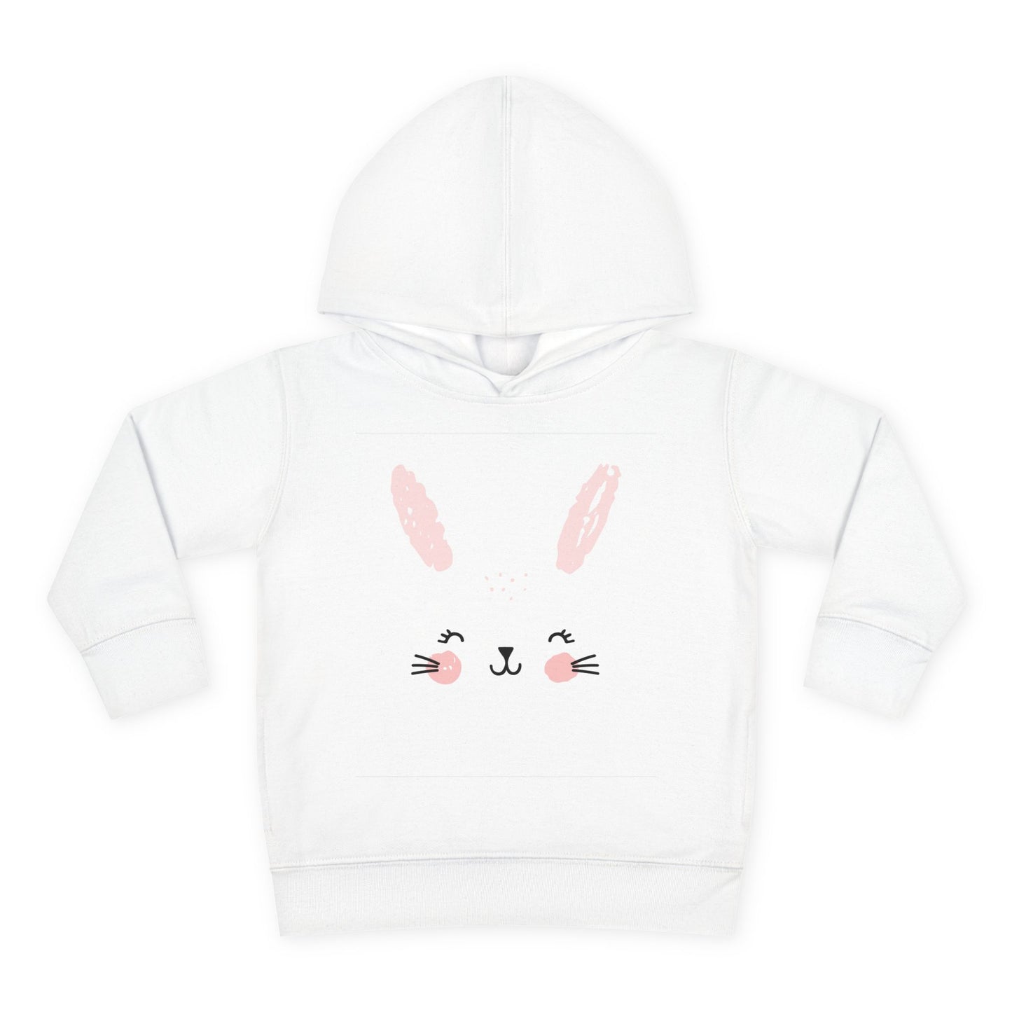 Cute Bunny Hoodie for Toddlers - Cozy Fleece Pullover