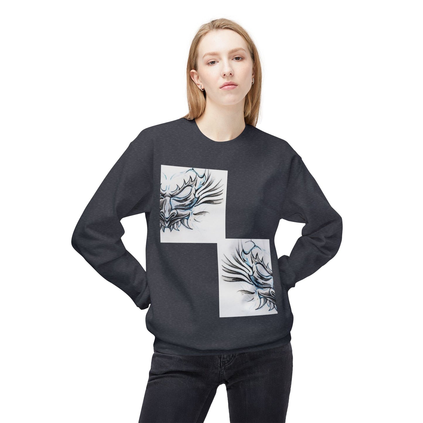 Unisex Midweight Softstyle Fleece Crewneck Sweatshirt
