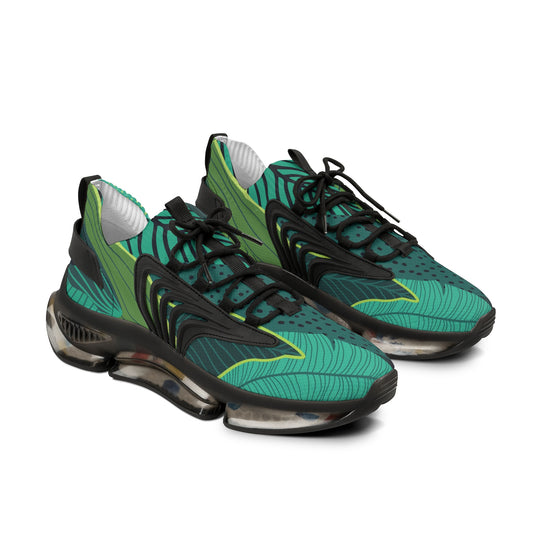 Tropical Men's Mesh Sneakers - Eco-Friendly Athletic Shoes for Outdoor Adventures