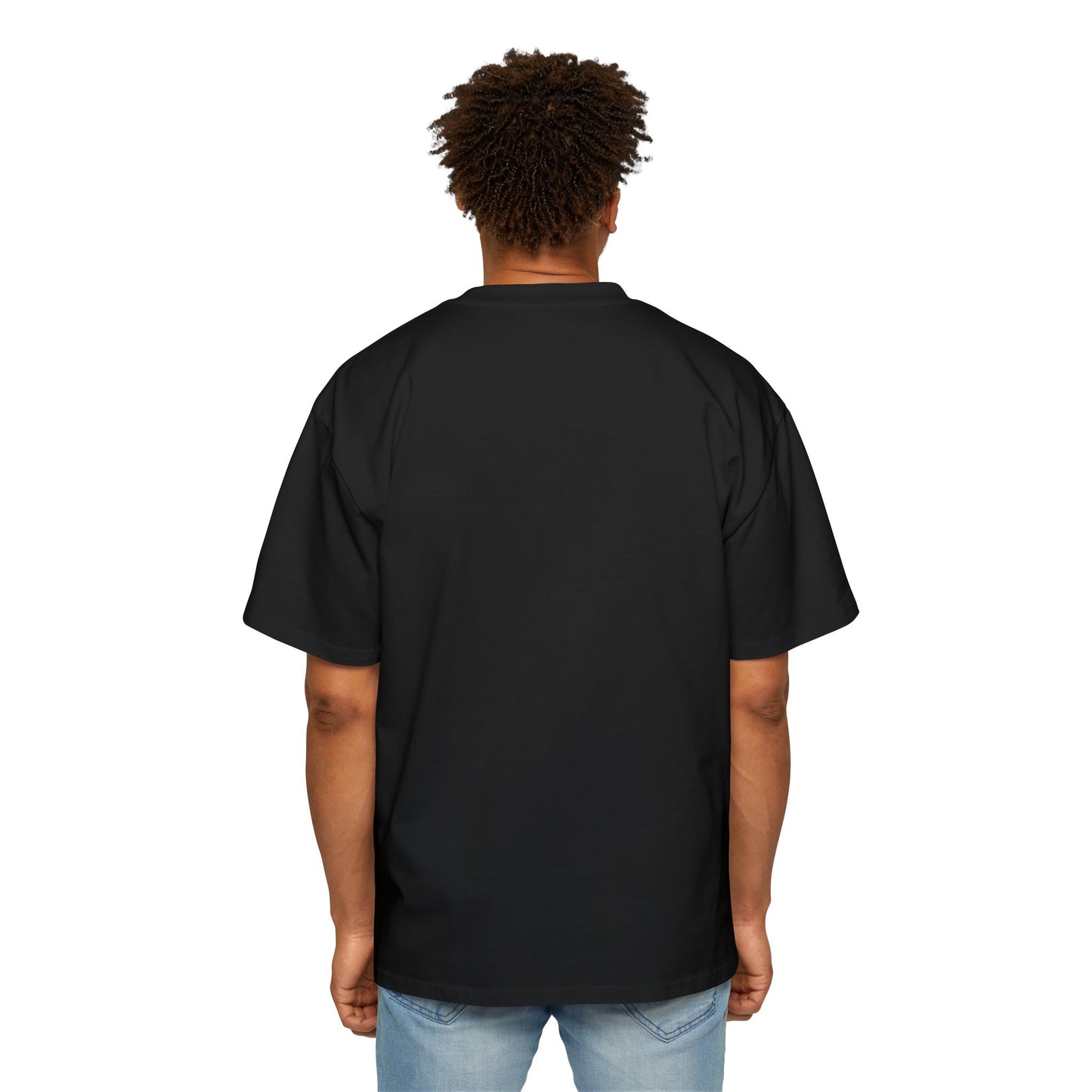 Men's Oversized Info Sec Tee - Urban Streetwear Graphic T-Shirt