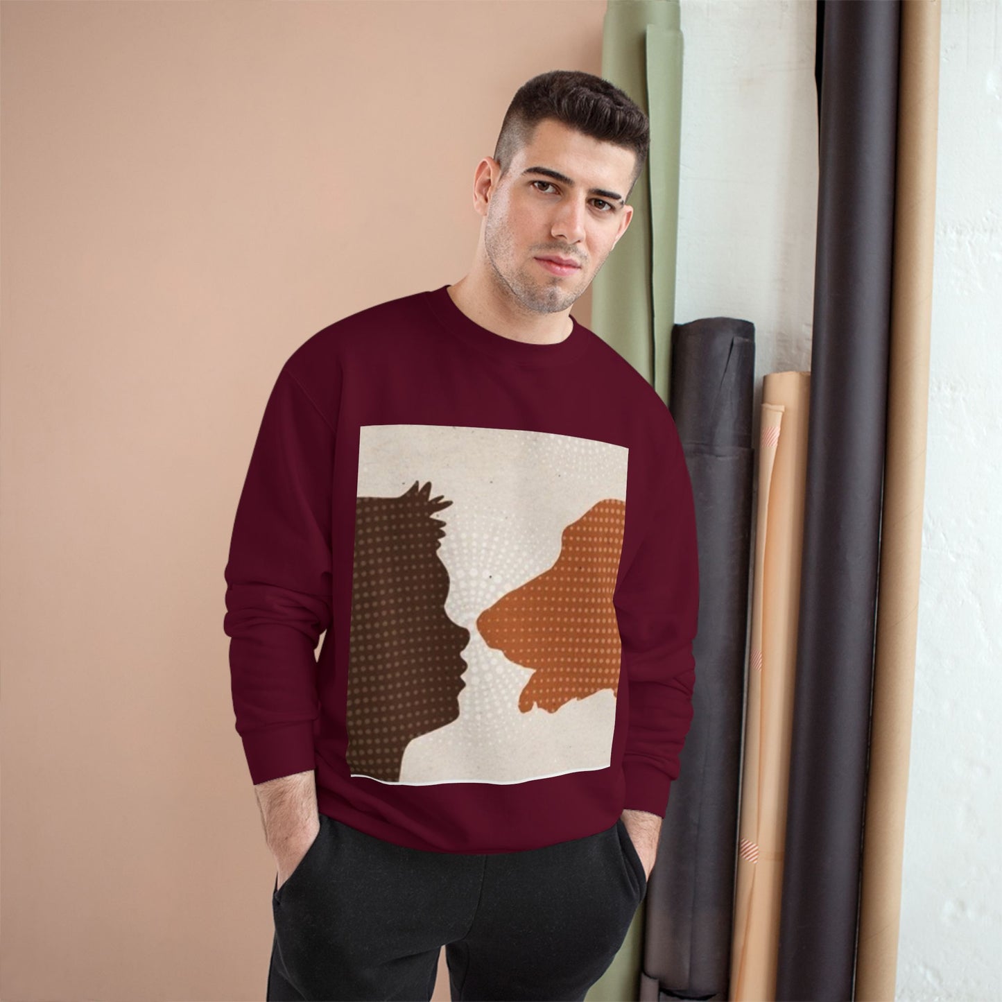 Champion Dog Lovers Sweatshirt - Embrace the Bond