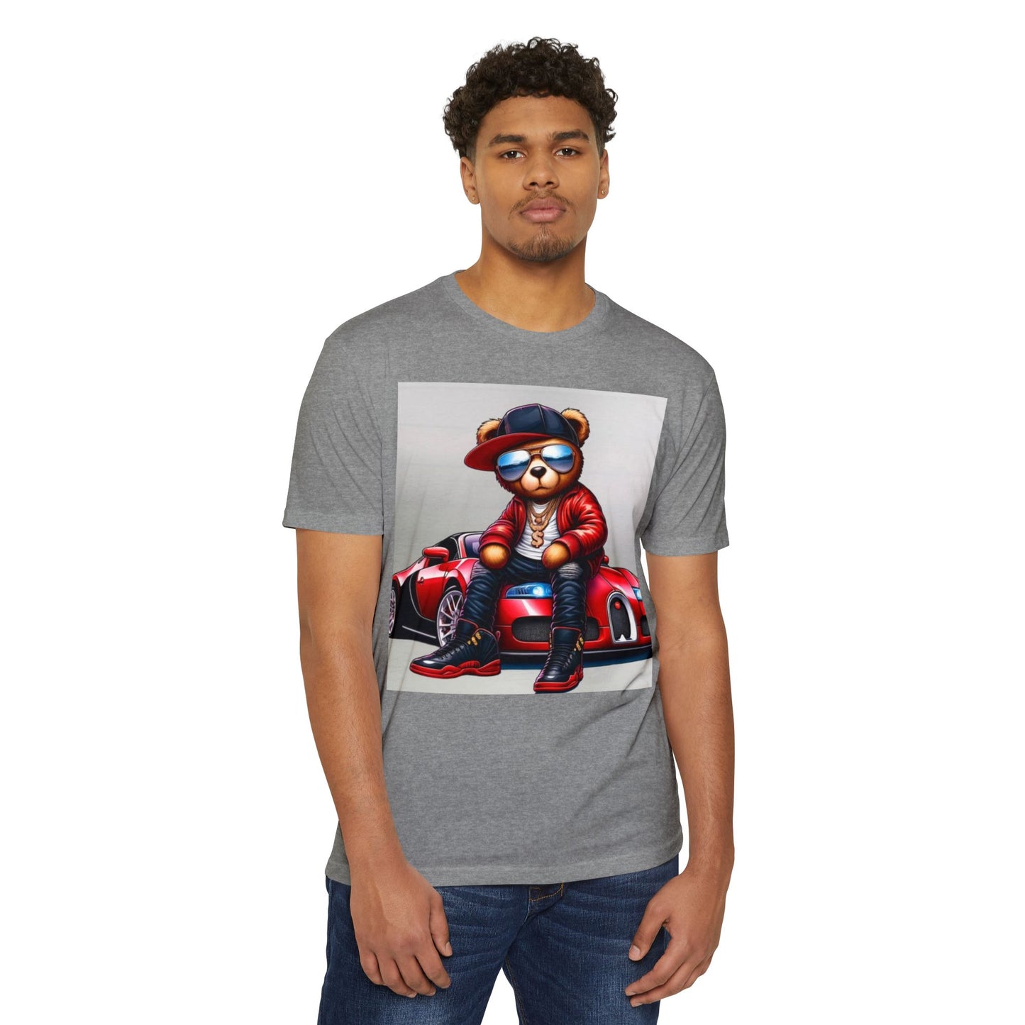 Cool Bear Streetwear T-Shirt - Unisex Graphic Tee for Car Enthusiasts