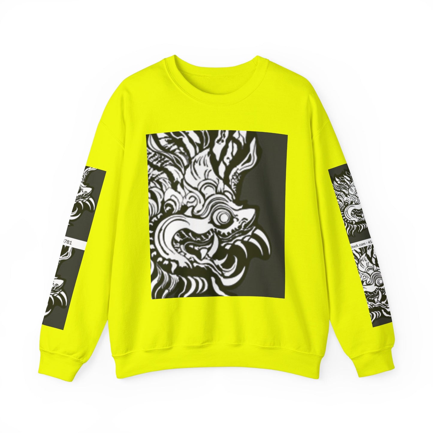 Bold Graphic Crewneck Sweatshirt - Unisex Heavy Blend™ - Perfect for Streetwear and Casual Outings