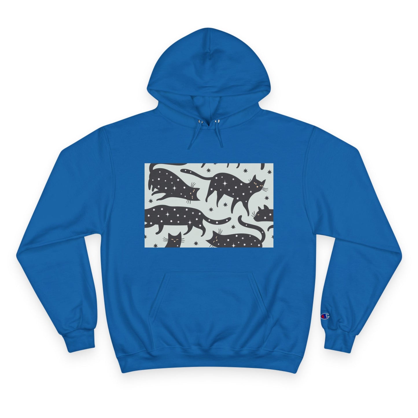 Cozy Cat Champion Hoodie - Perfect for Cat Lovers
